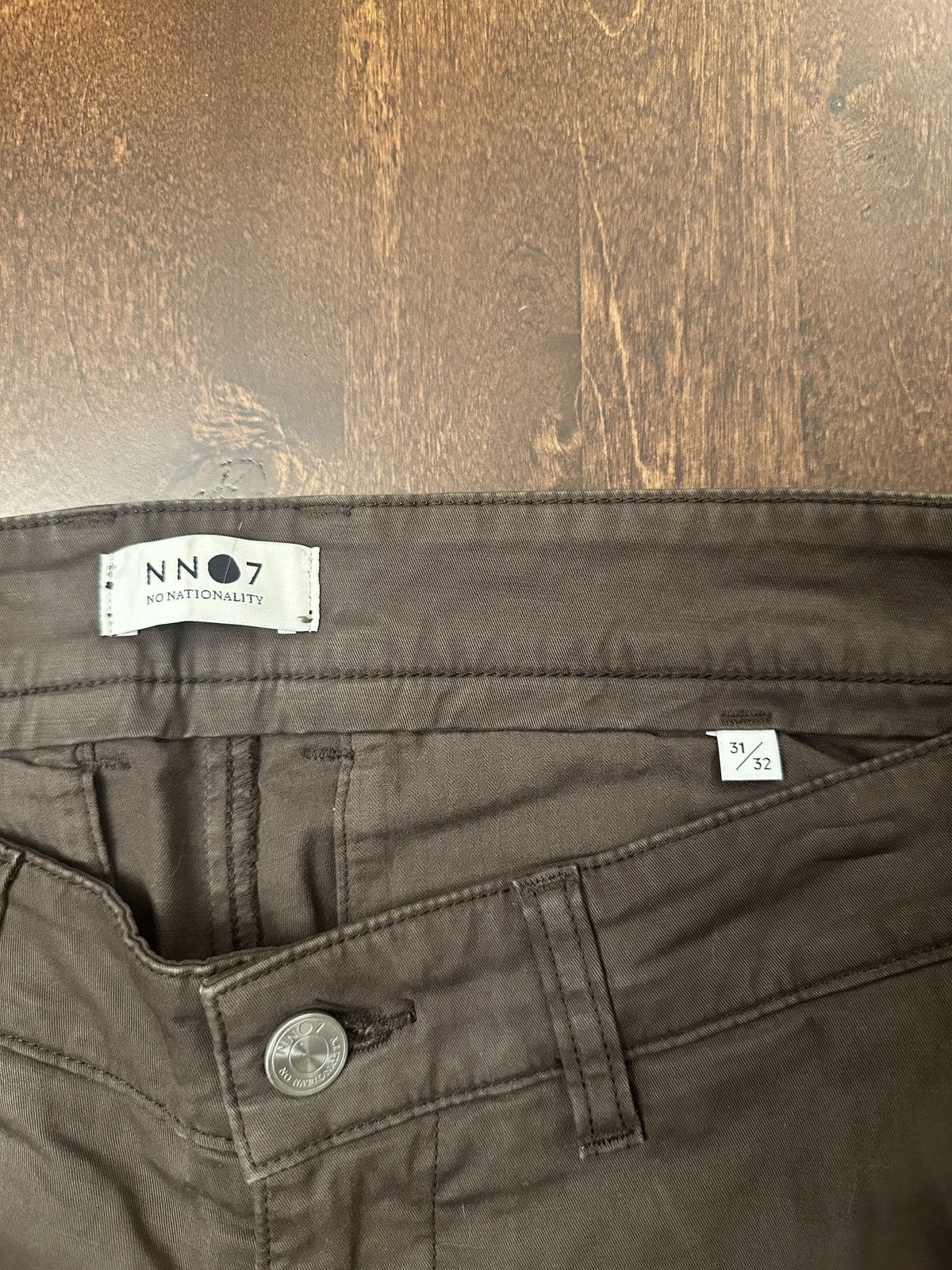 NN07 NN07 Marco Chinos Brown Size US 31 - 2 Thumbnail