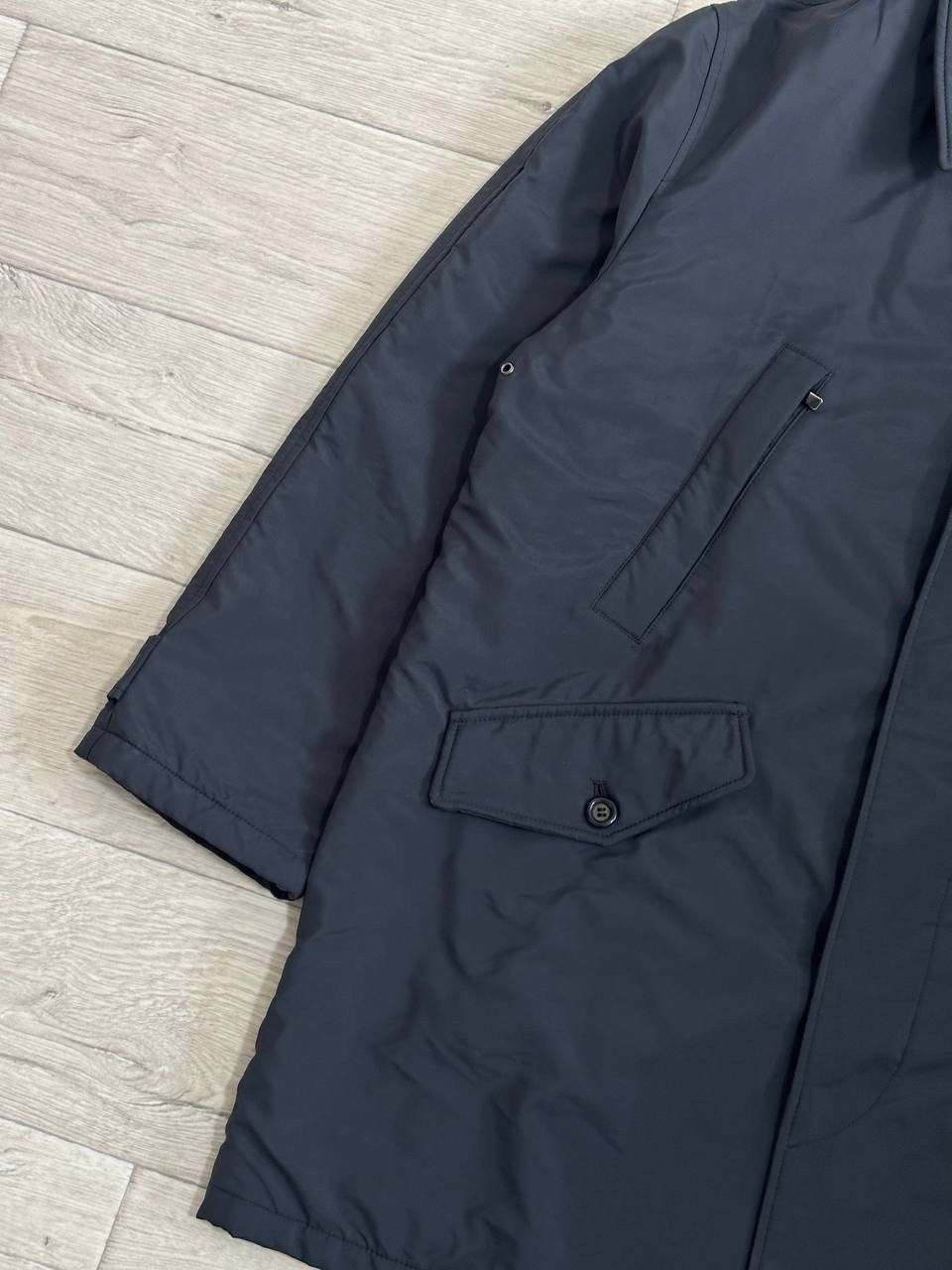 Canali Canali 2-in-1 Faux Fur Lined Car Coat Heavy Jacket 52 XXL Size US XL / EU 56 / 4 - 2 Thumbnail