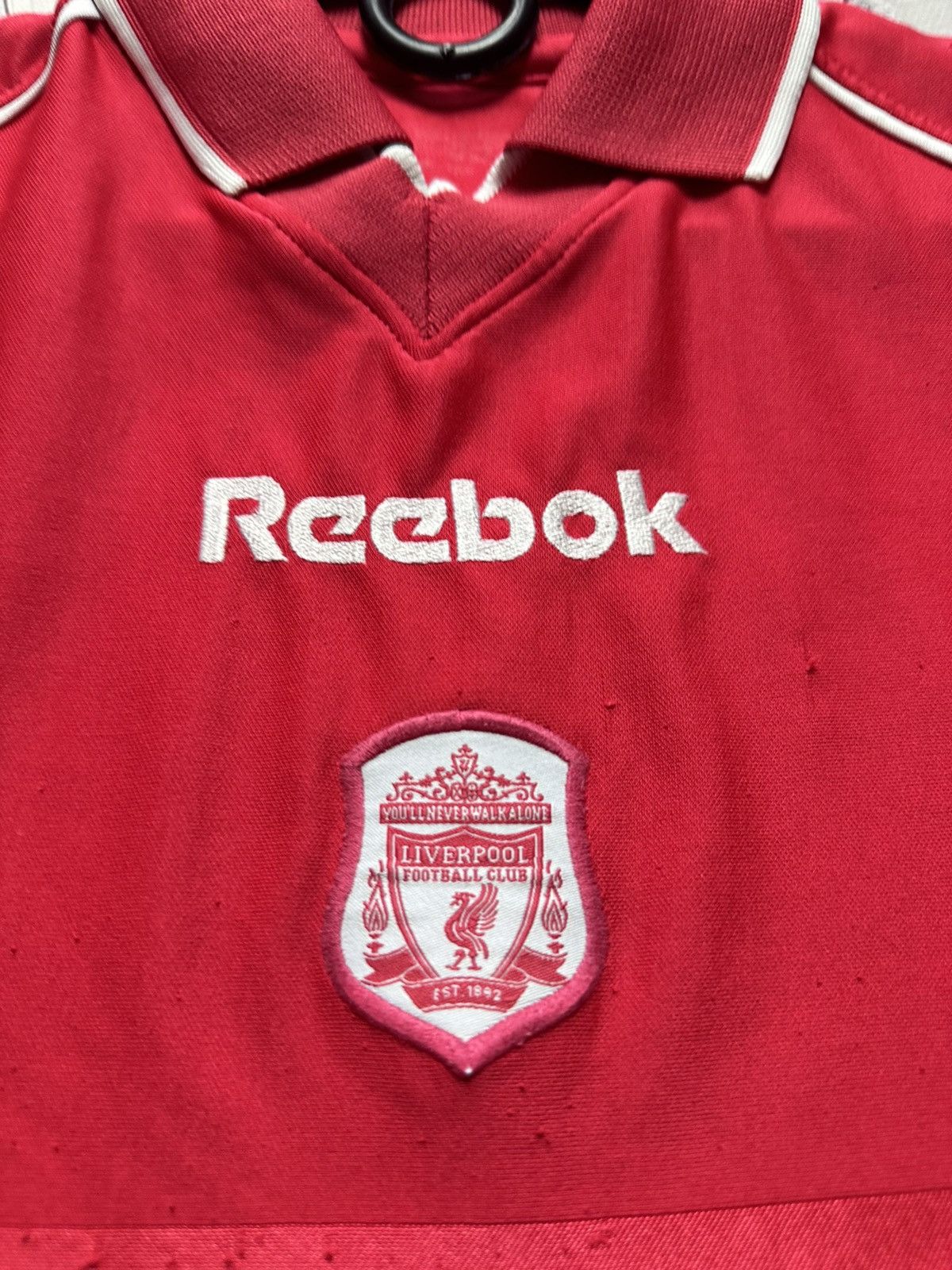 Reebok Vintage Reebok Liverpool soccer jersey size Xs rare Size US XS / EU 42 / 0 - 5 Thumbnail