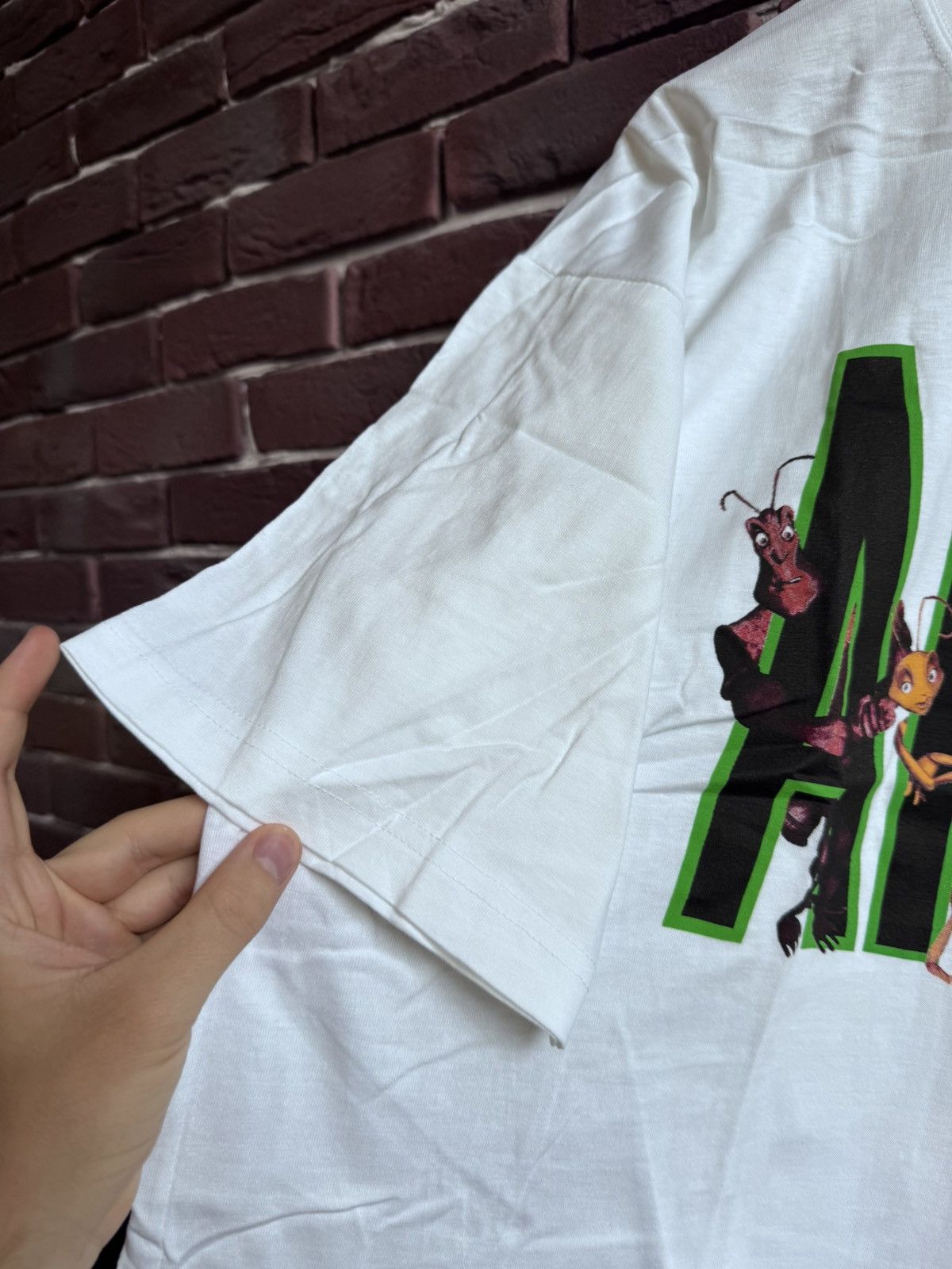 Vintage Antz 98 90s Dreamworks Vintage Promo Movie T-Shirt Logo XL Size US XL / EU 56 / 4 - 6 Thumbnail