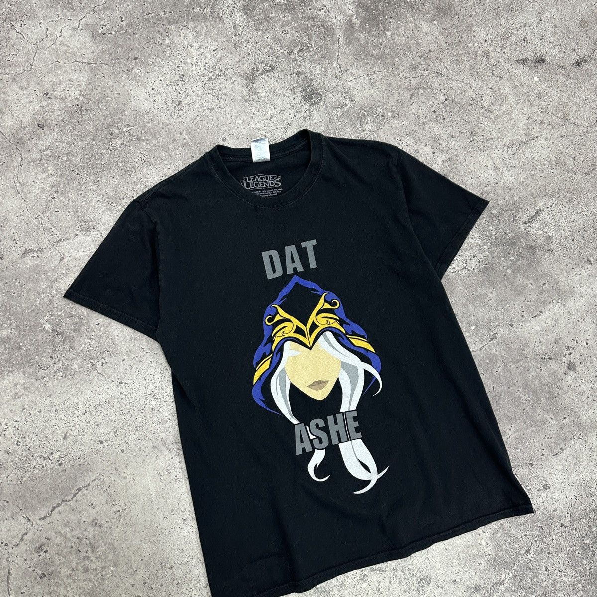 The Game League of Legends Dat Ashe official tee y2k Game Moba LOL Size US M / EU 48-50 / 2 - 3 Thumbnail