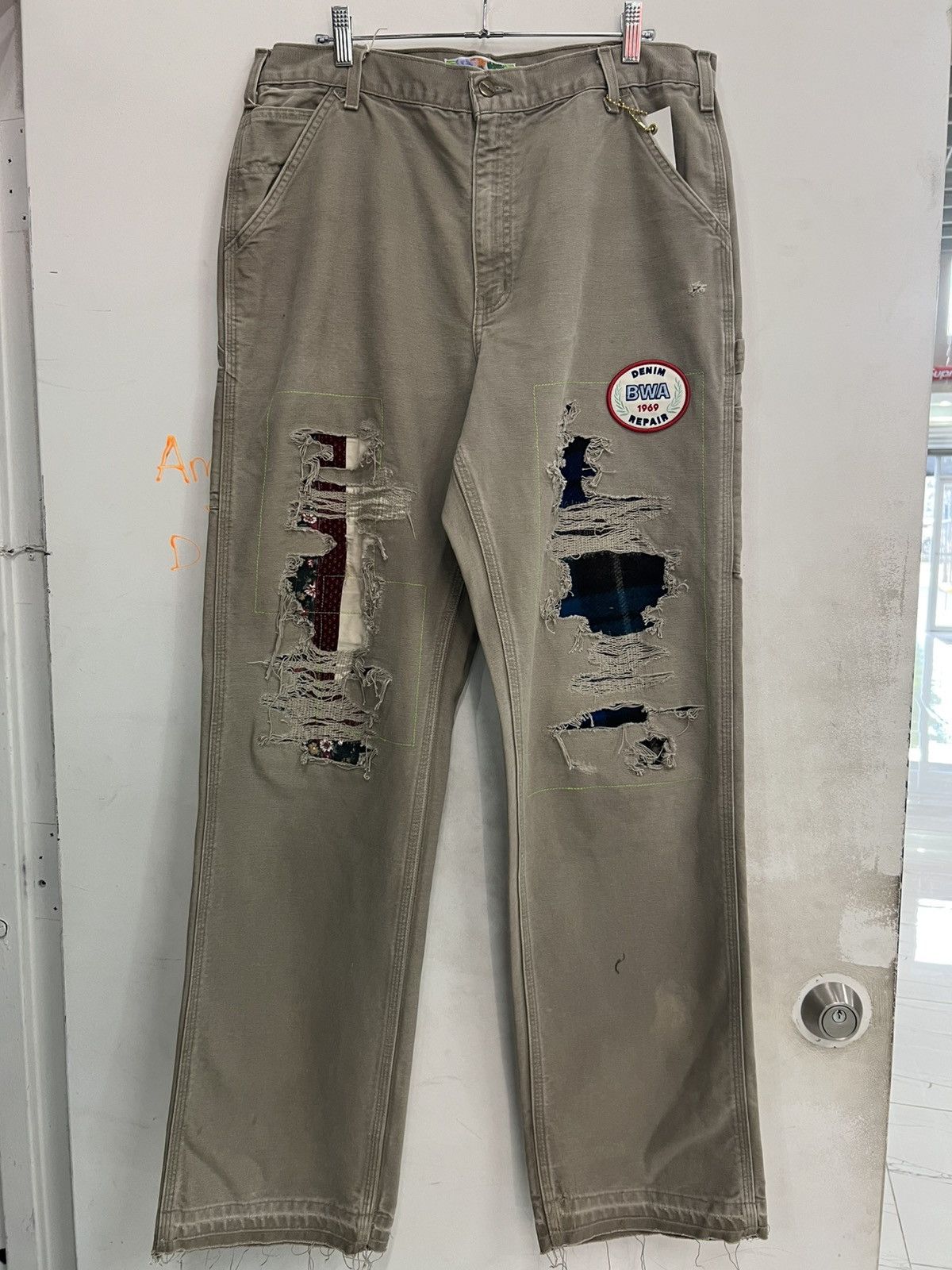 Better With Age Better With Age Winslow Single knee Repair Trouser Size US 36 / EU 52 - 14 Thumbnail