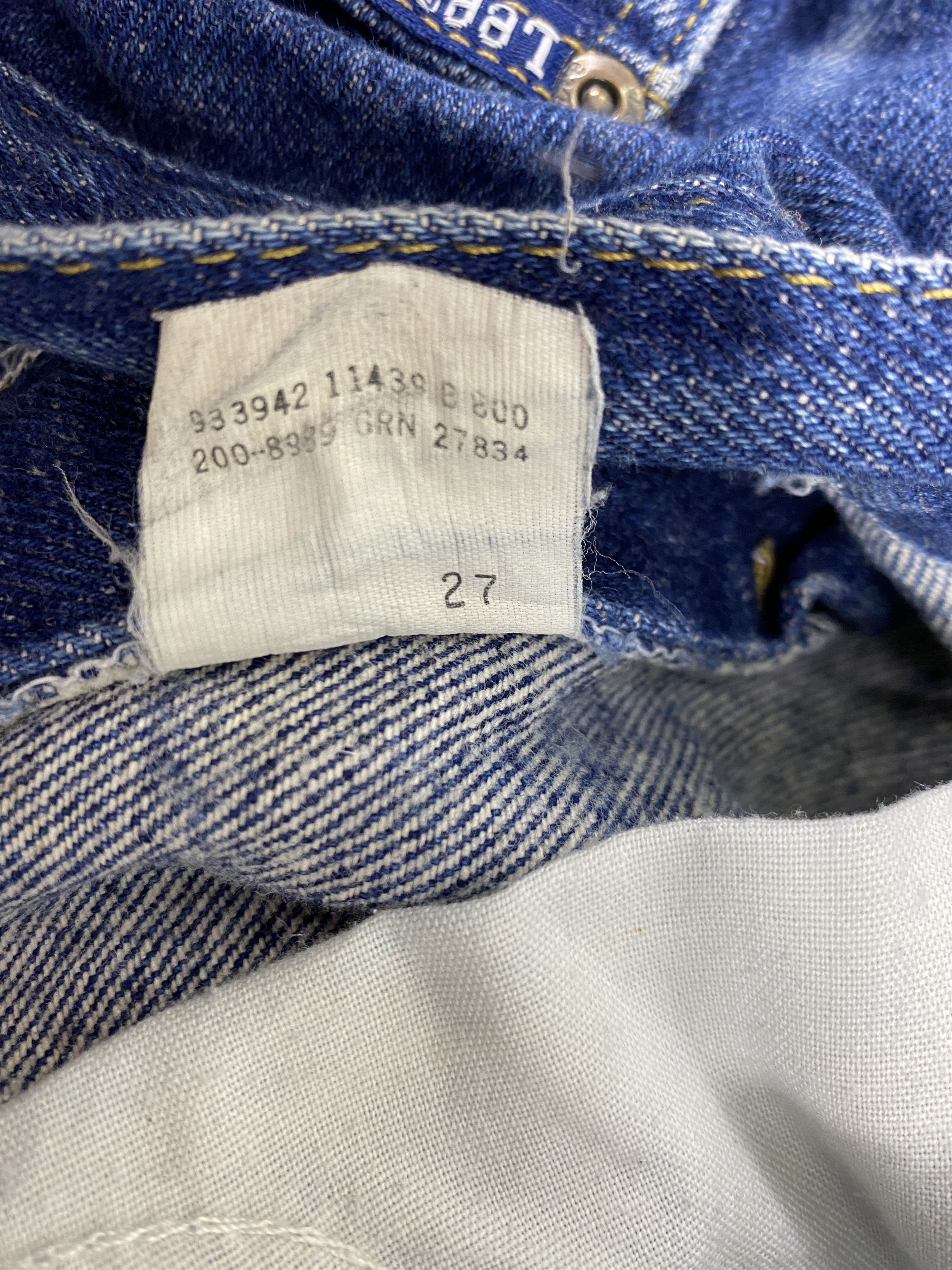 Lee Distressed Blue Vintage Lee Jeans 29x29.5 Denim- JN3723 Size US 29 - 10 Thumbnail