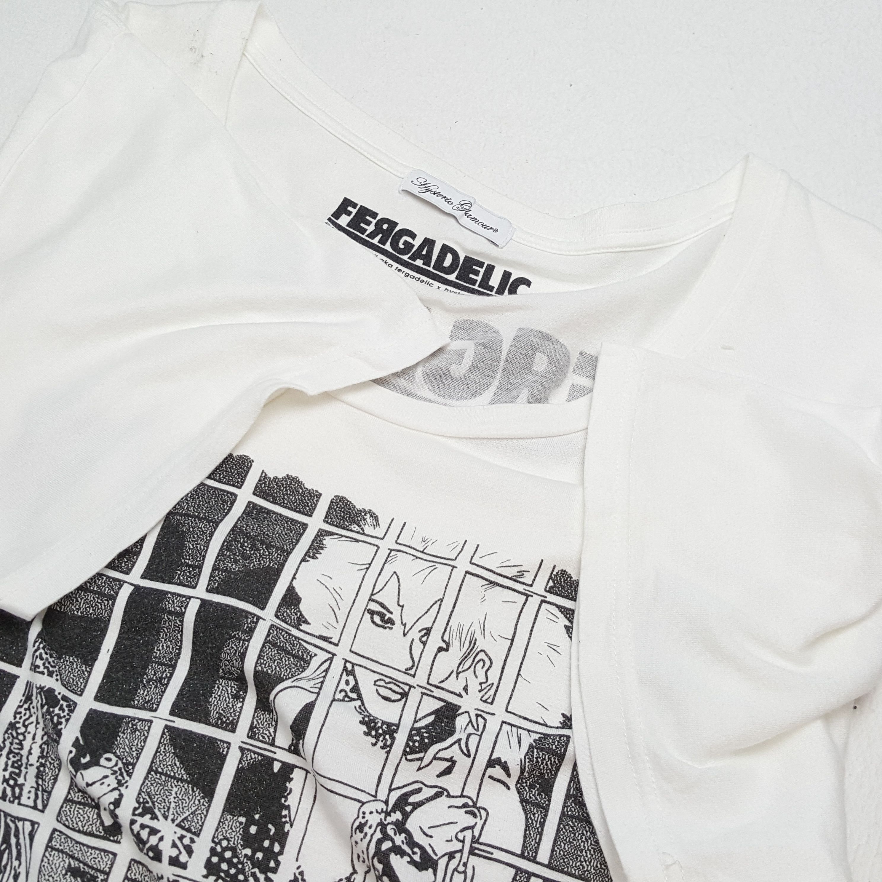Hysteric Glamour × Japanese Brand × Vintage Vintage HYSTERIC GLAMOUR FERGADELIC Japanese Brand T-Shirts Size M / US 6-8 / IT 42-44 - 8 Thumbnail