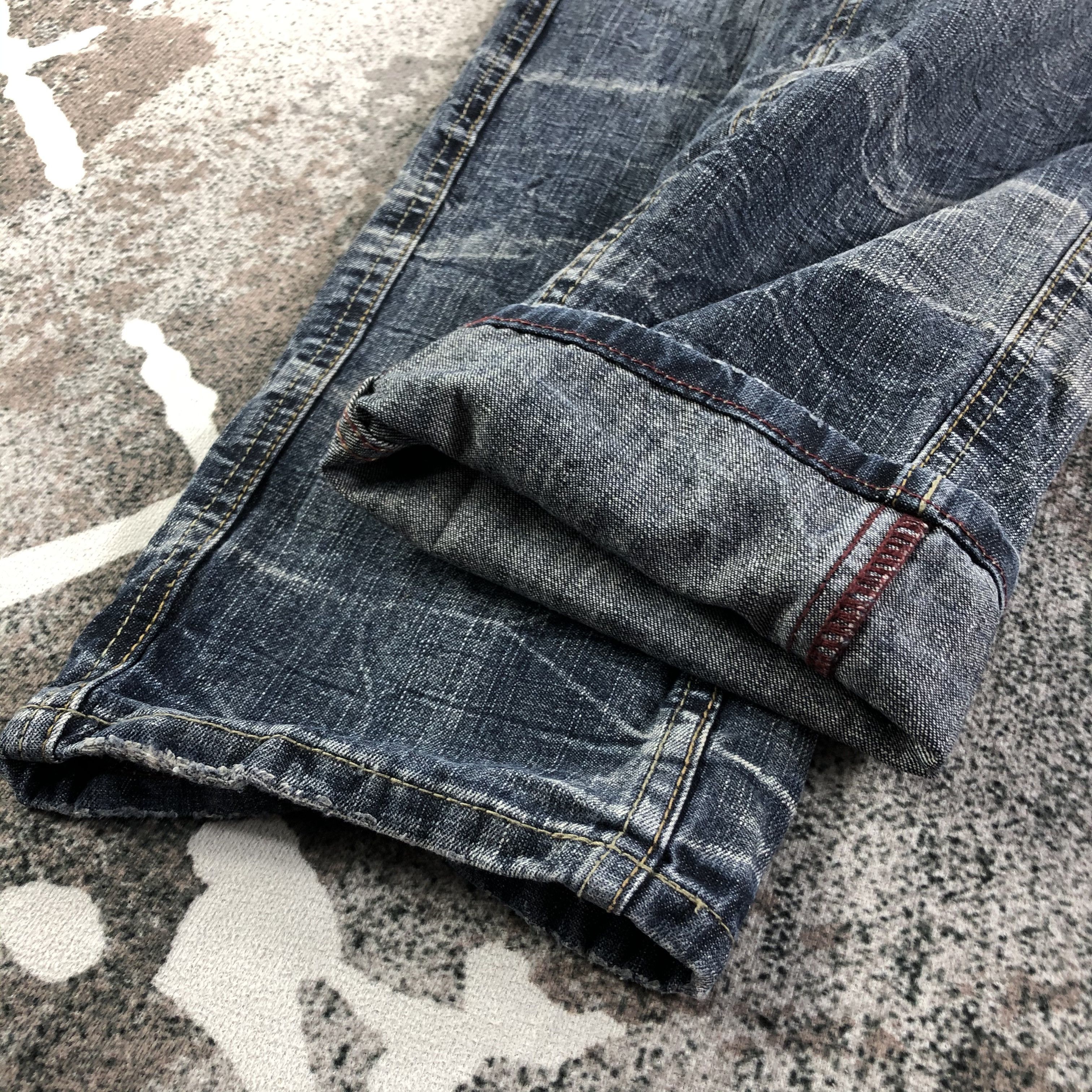 Japanese Brand Japanese Brand Superubis Denim Faded Blue Jeans KJ1613 Size US 30 / EU 46 - 6 Thumbnail