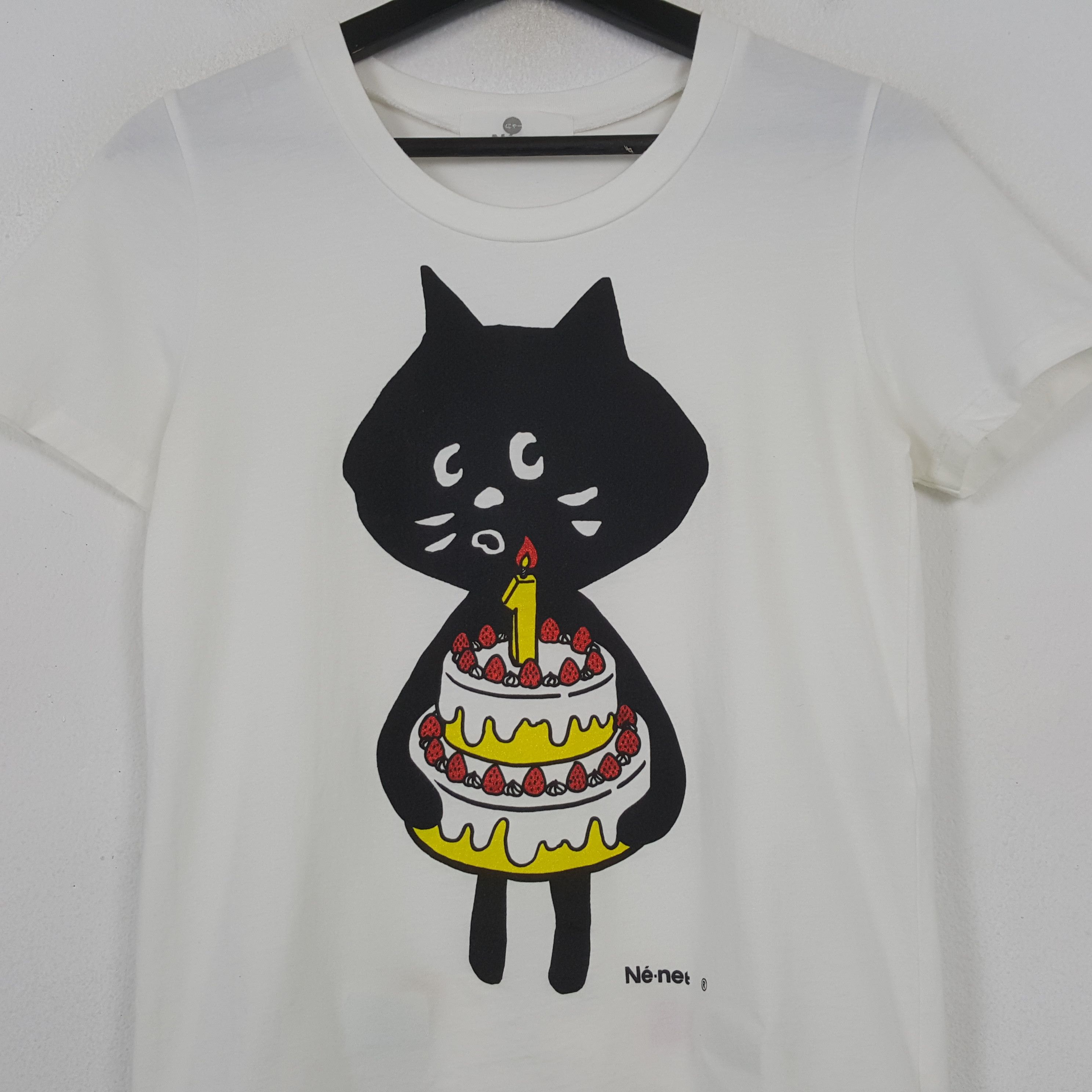 Ne-Net NE-NET by ISSEY MIYAKE Birthday Style Tshirt C294N3 Size US XS / EU 42 / 0 - 2 Thumbnail