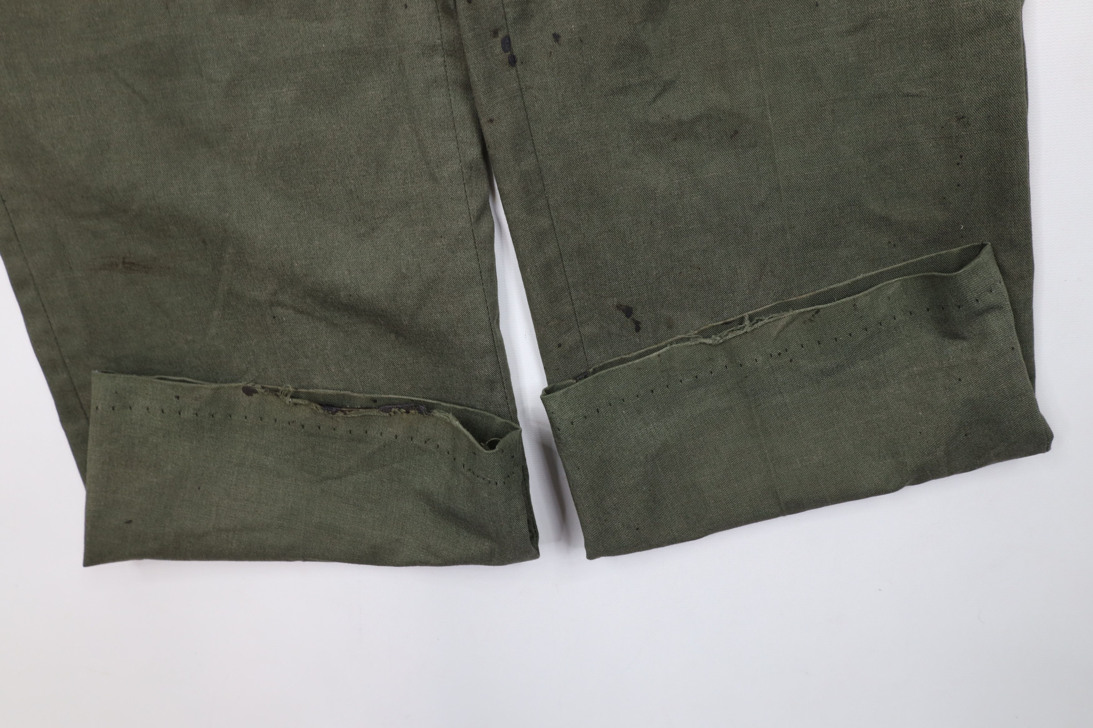 Vintage Vintage 60s Streetwear Workwear Wide Leg Chino Pants USA Size US 32 / EU 48 - 5 Thumbnail