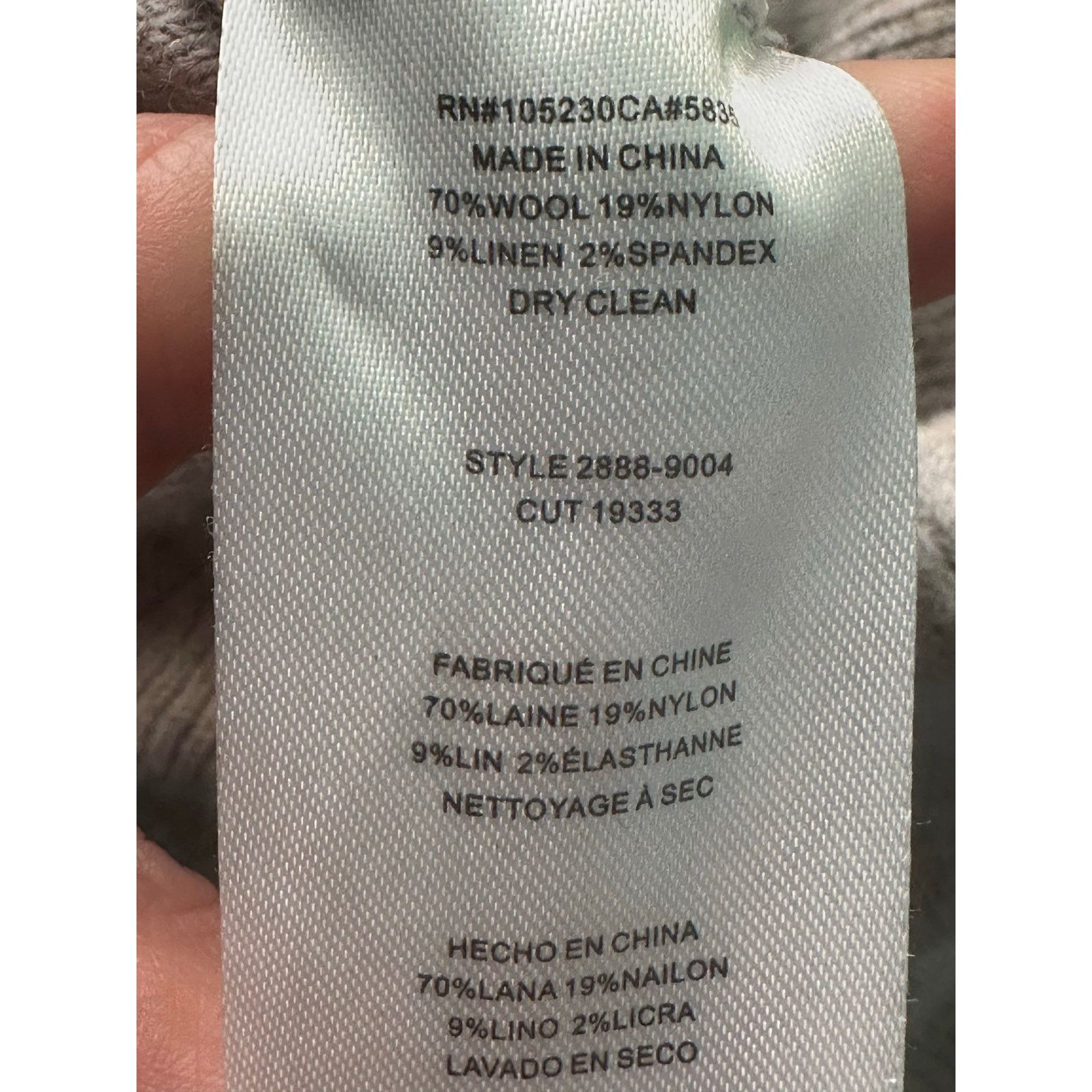Current/Elliot CURRENT/ELLIOTT cold shoulder fitted sweater size 1 - US 2 Size XS / US 0-2 / IT 36-38 - 4 Thumbnail