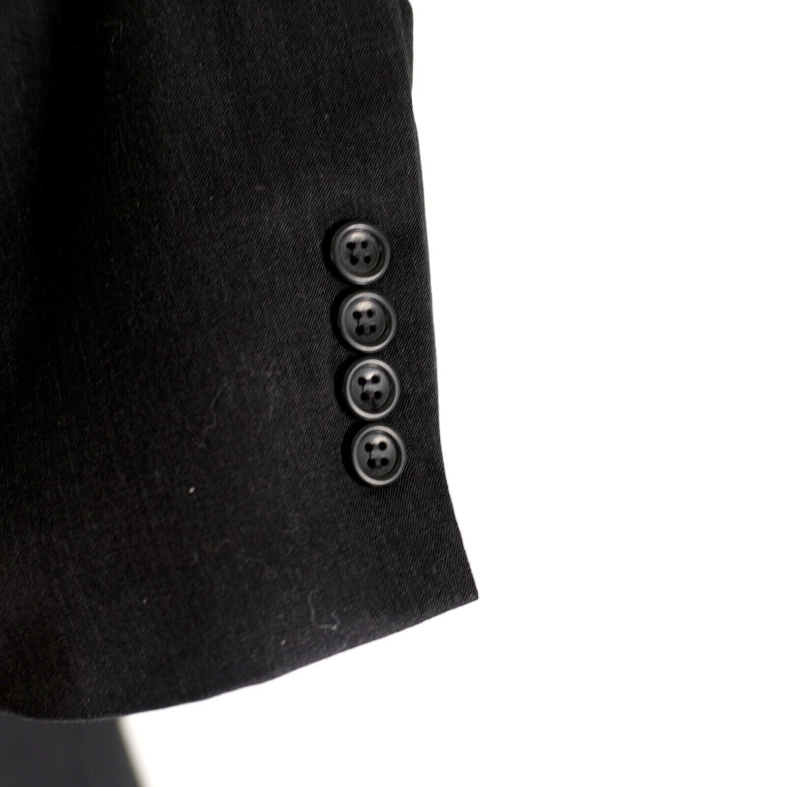 Pronto Uomo Pronto Uomo Wool Black 2 Button Blazer 40L Or Slim 42L Size 40L - 3 Thumbnail