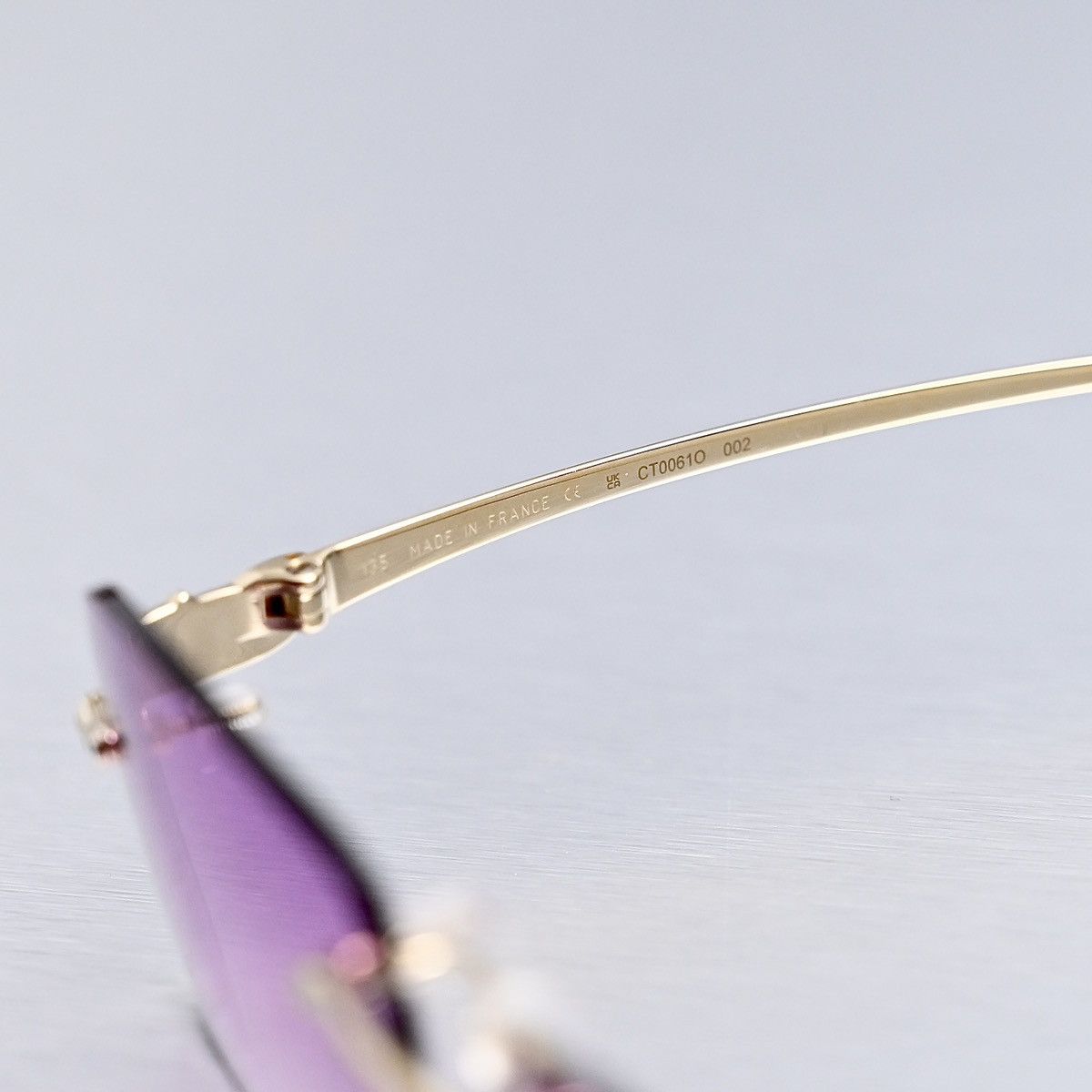 Cartier CARTIER CT0061O 002 TOKYO NIGHT SUNGLASSES Size ONE SIZE - 4 Thumbnail