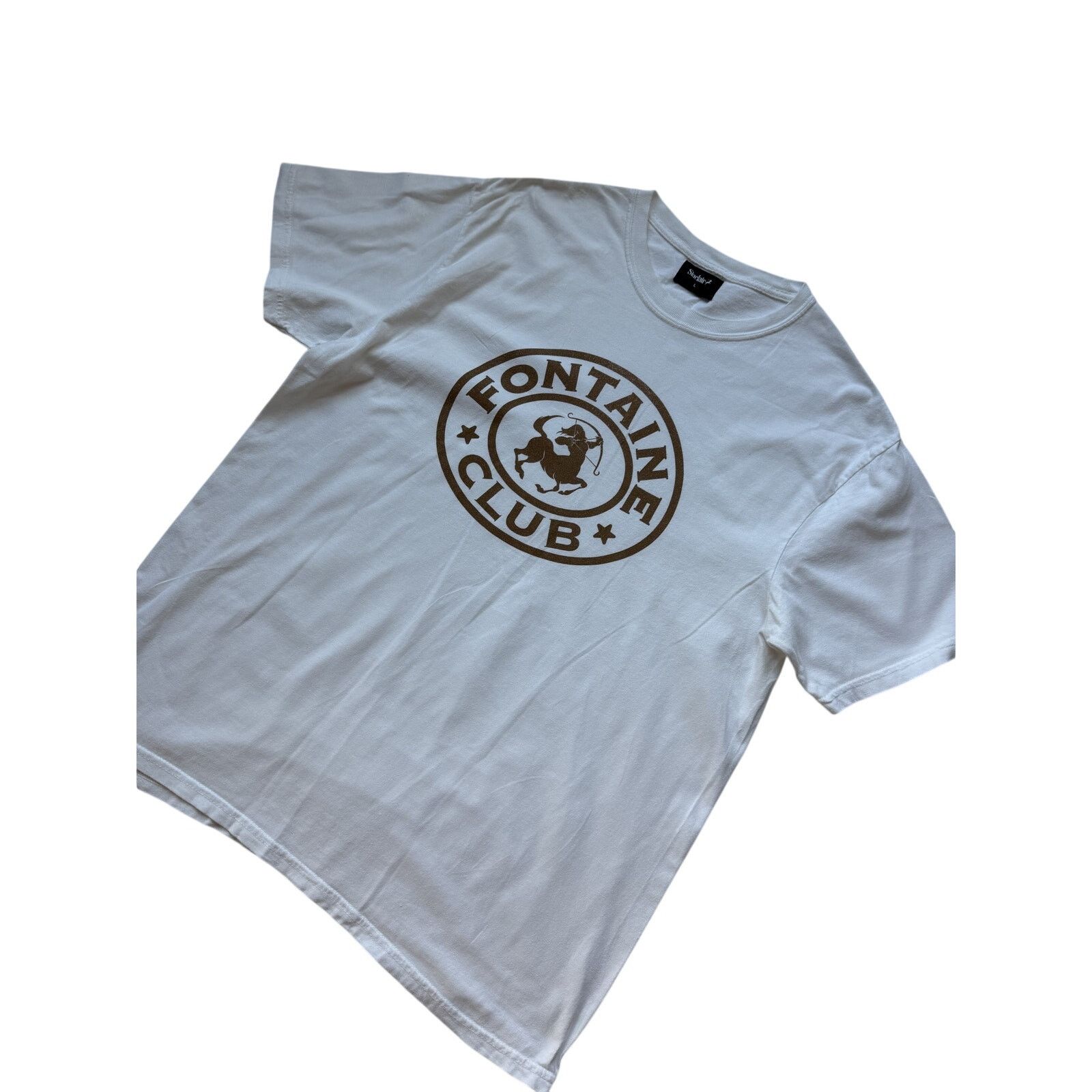 Sinclair Global Sinclair Global White Fontaine Club T-Shirt Size US L / EU 52-54 / 3 - 1 Thumbnail