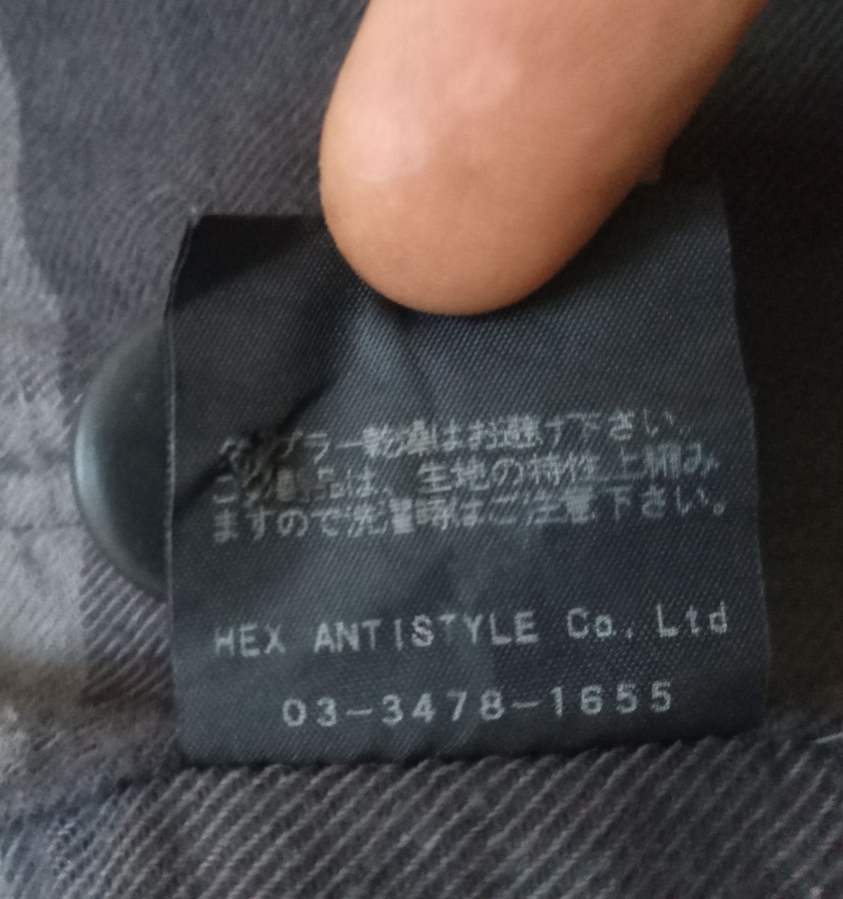 Hex Antistyle Vintage Hex Antistyle Very Rare Design Button up Shirt Size US L / EU 52-54 / 3 - 5 Thumbnail