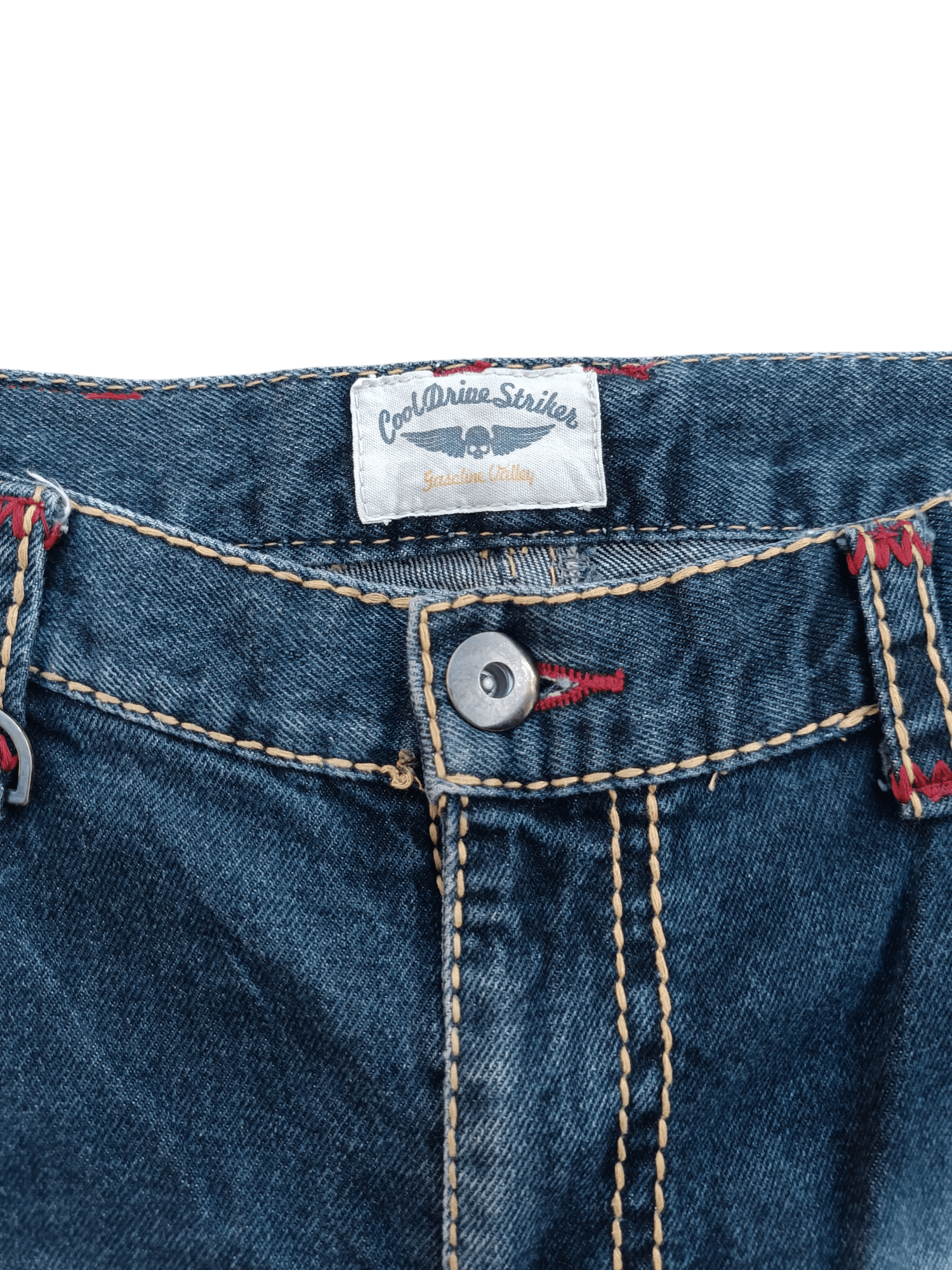 Japanese Brand Awesome Cool Drive Striker Skulls Embroidery Style Size US 36 / EU 52 - 12 Thumbnail