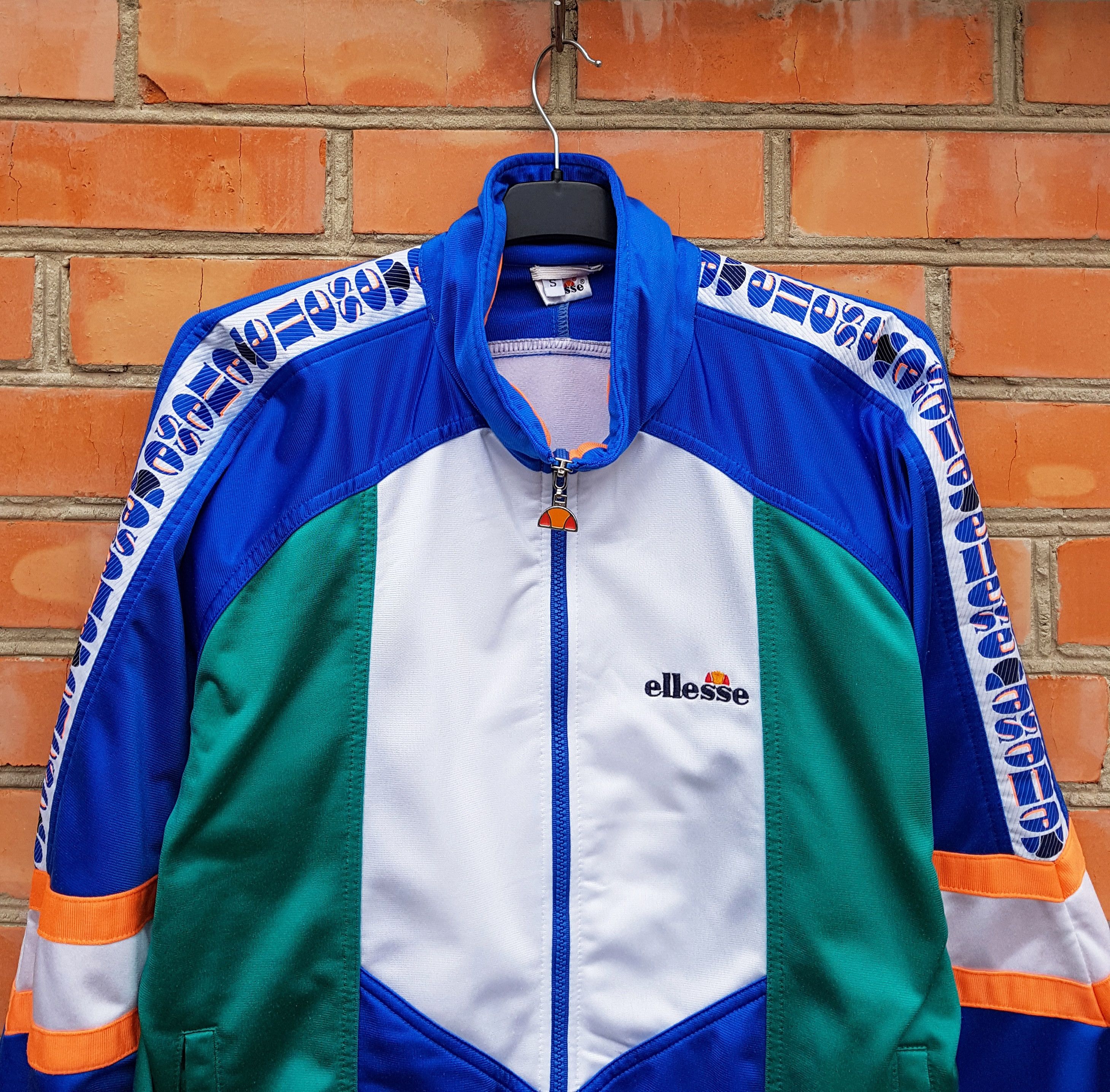 Ellesse RARE Ellesse 90s Vintage Retro Full Zip Track Top Jacket S Size US S / EU 44-46 / 1 - 2 Thumbnail