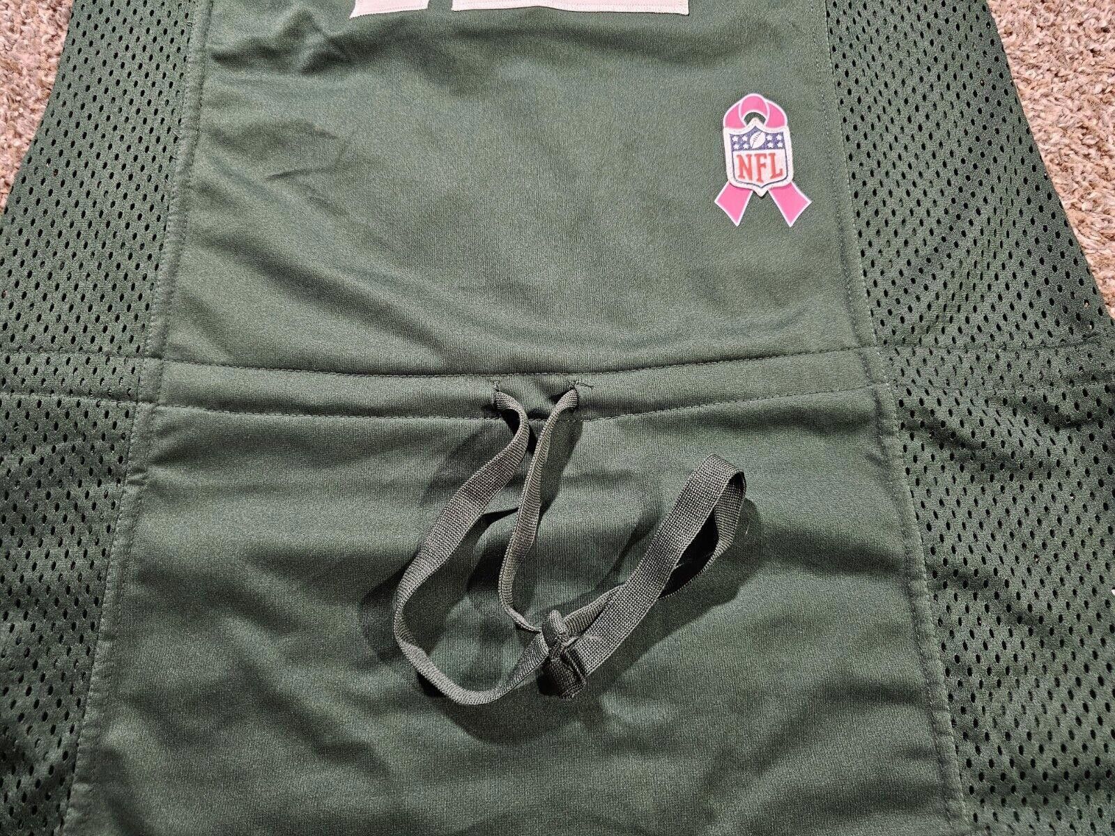 Nike Aaron Rodgers 12 Nike womens drawstring Maternity jersey LG Size ONE SIZE - 2 Thumbnail