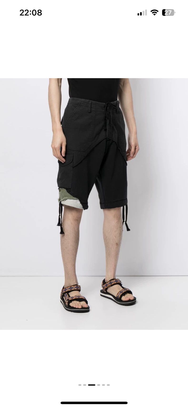 Greg Lauren greg lauren size 2Used workwear shorts 2505-Nextarrow Size US 34 / EU 50 - 5 Thumbnail