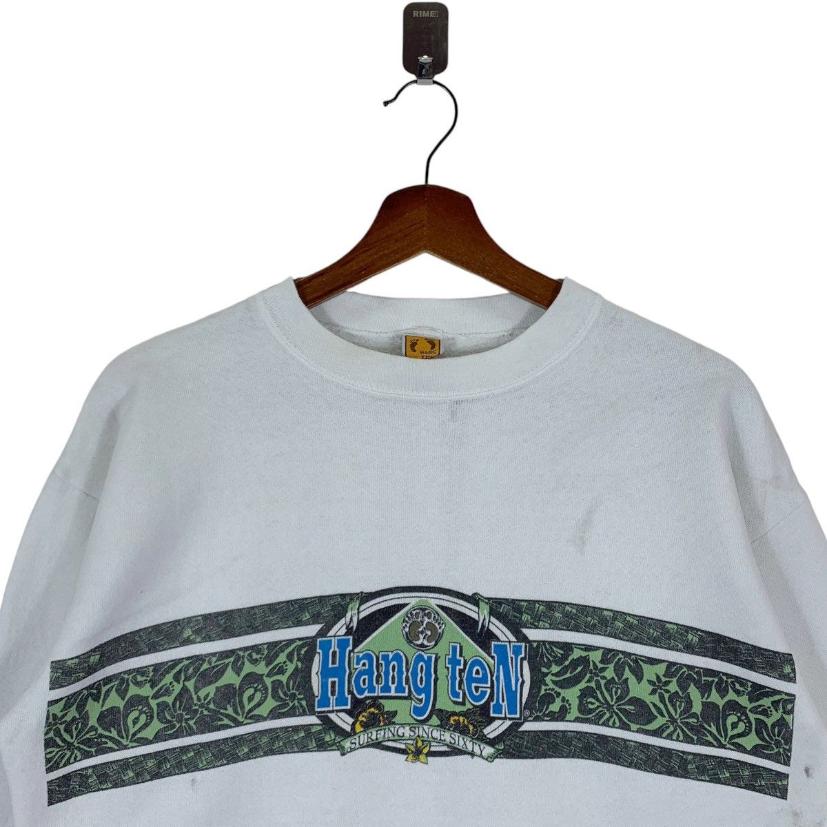 Hang Ten × Vintage Vintage Hang Ten Surfwear Hawaii Pullover Jumper Crewneck Size US M / EU 48-50 / 2 - 3 Thumbnail