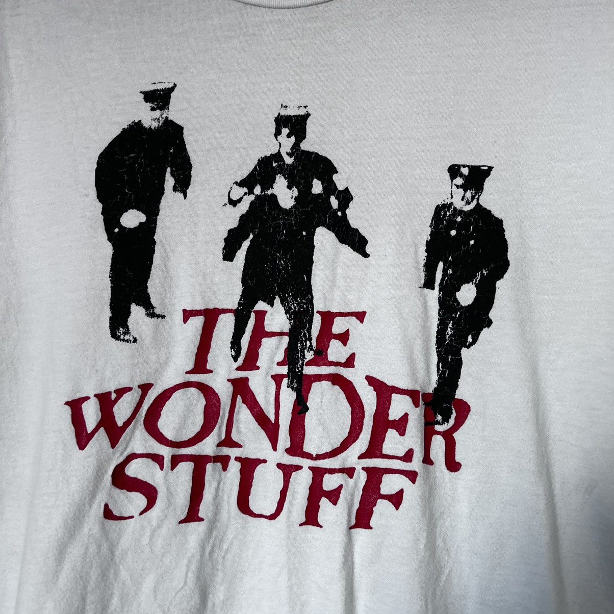 Band Tees × Vintage Vintage Y2K The Wonder Stuff Groove Bound Band Tee Shirt Size US L / EU 52-54 / 3 - 4 Thumbnail