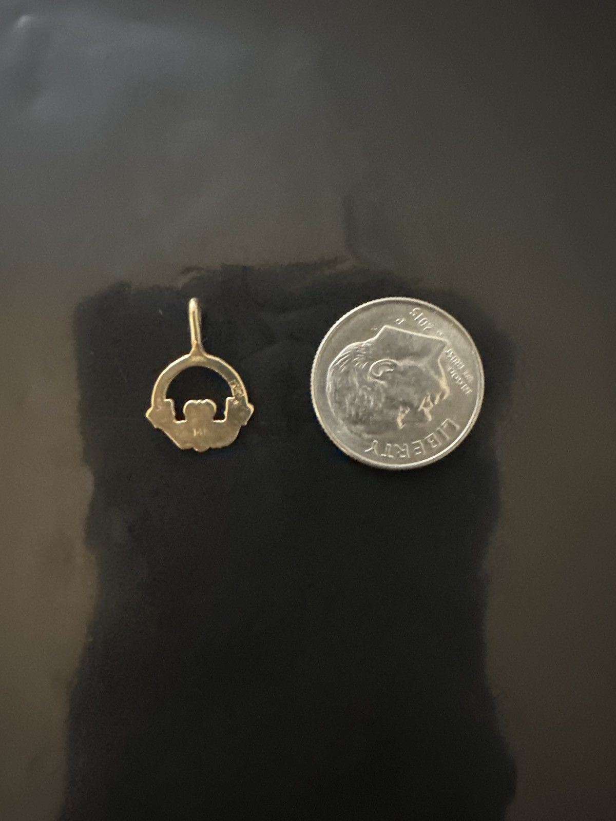 Other Small 14k Irish Calladagh Charm Size ONE SIZE - 3 Thumbnail