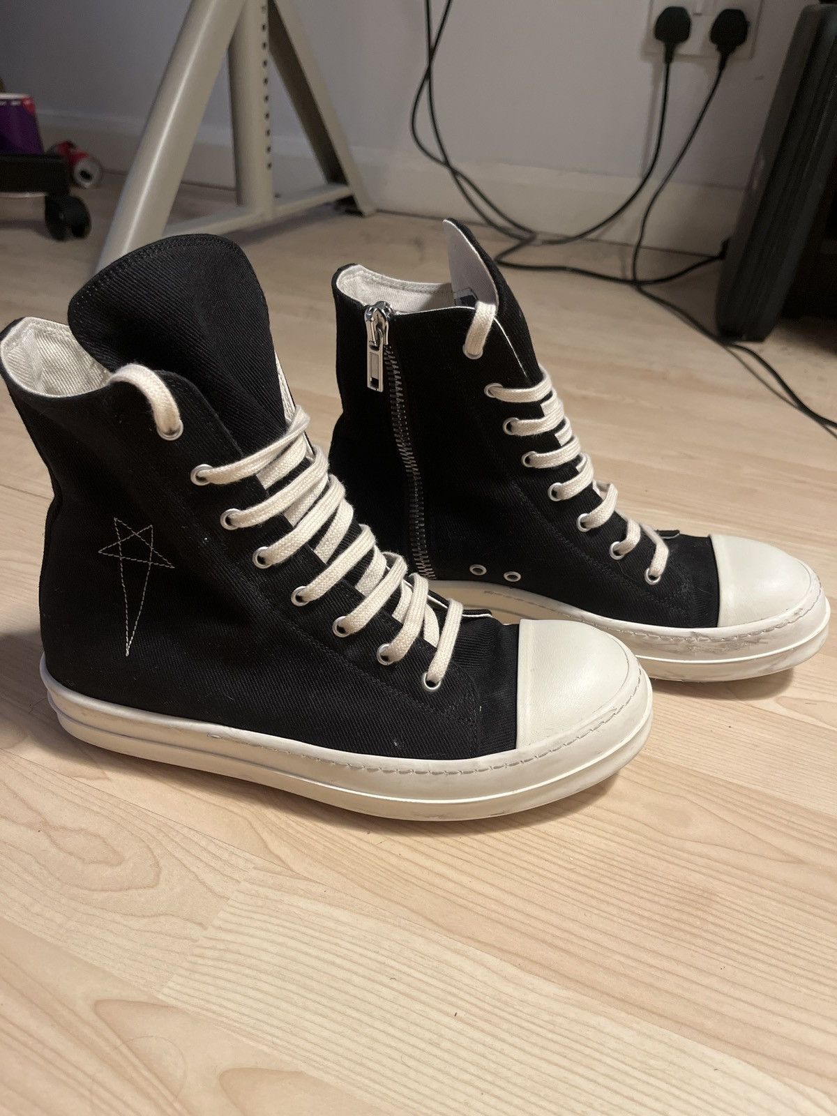 靴 Rick Owens DRKSHDW Ramones Rick Owens DRKSHDW Ramones - Faded Pink