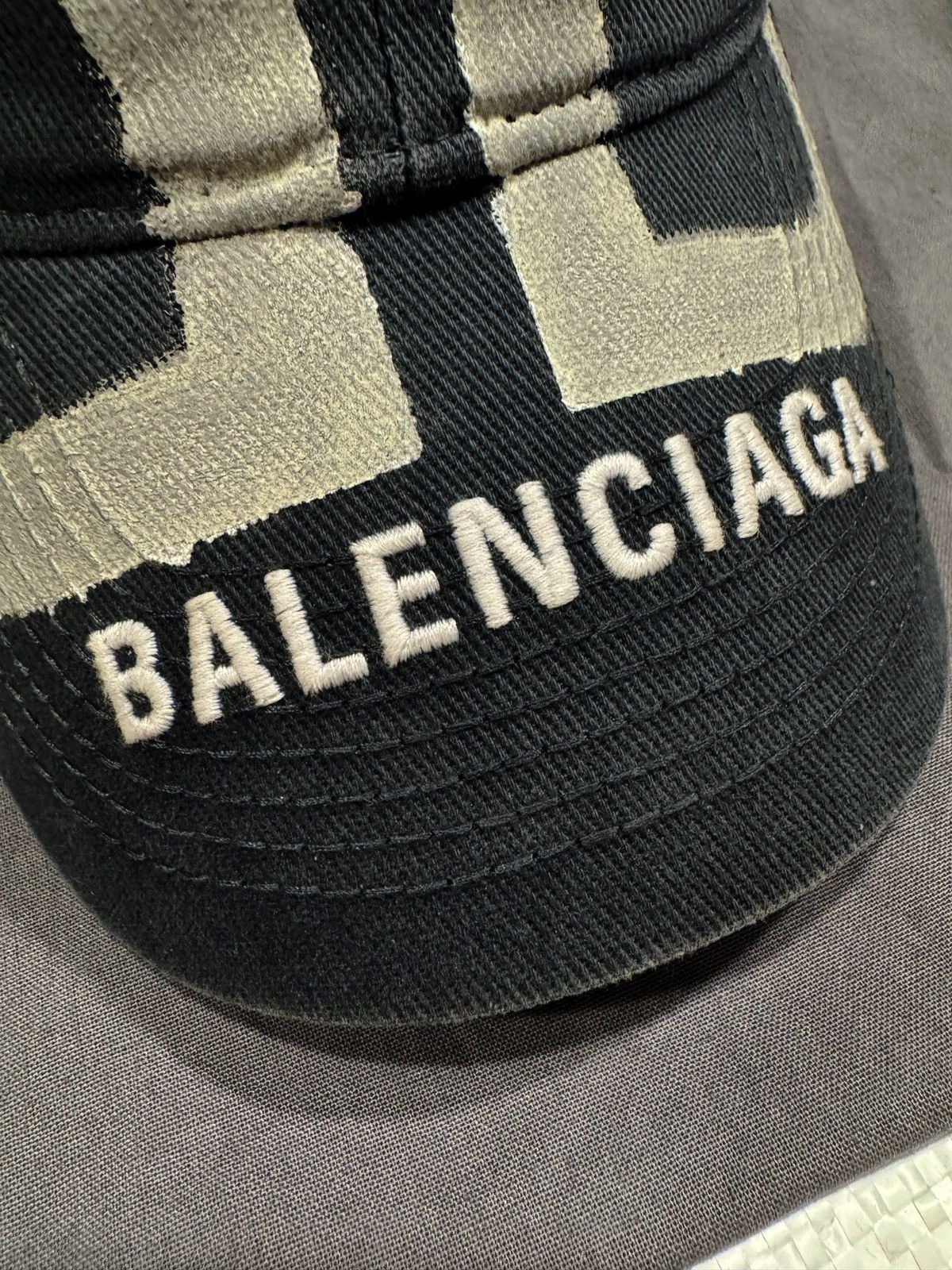 Balenciaga Balenciaga BB Sprayed Cap Size ONE SIZE - 5 Thumbnail