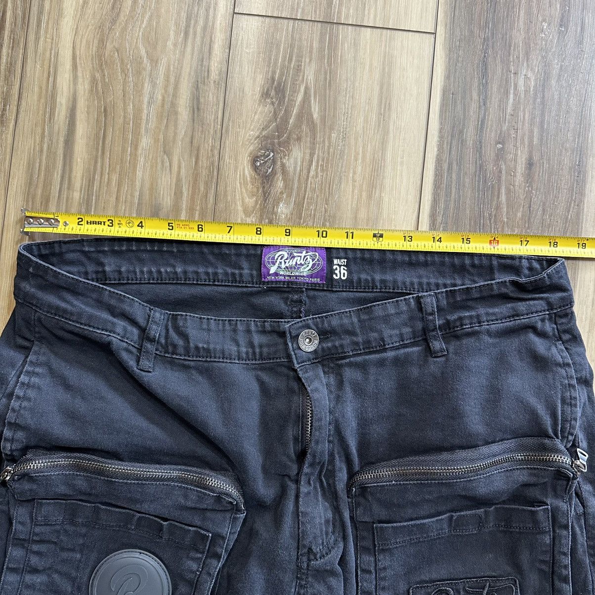 Other Runtz Worldwide Botanical Work Pocket Pants, Black, 36 Size US 36 / EU 52 - 8 Thumbnail