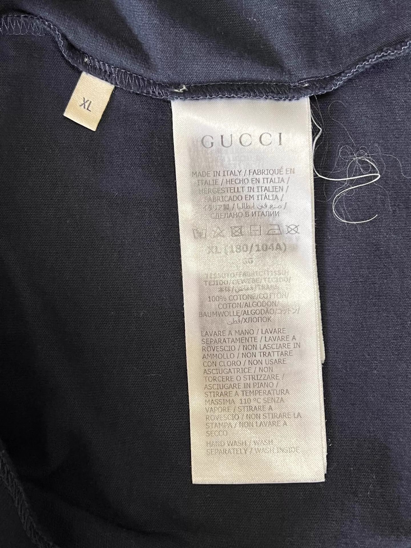 Gucci Gucci 1921 GG Red/Green Ribbon Relaxed XL T-Shirt Size US XL / EU 56 / 4 - 7 Thumbnail