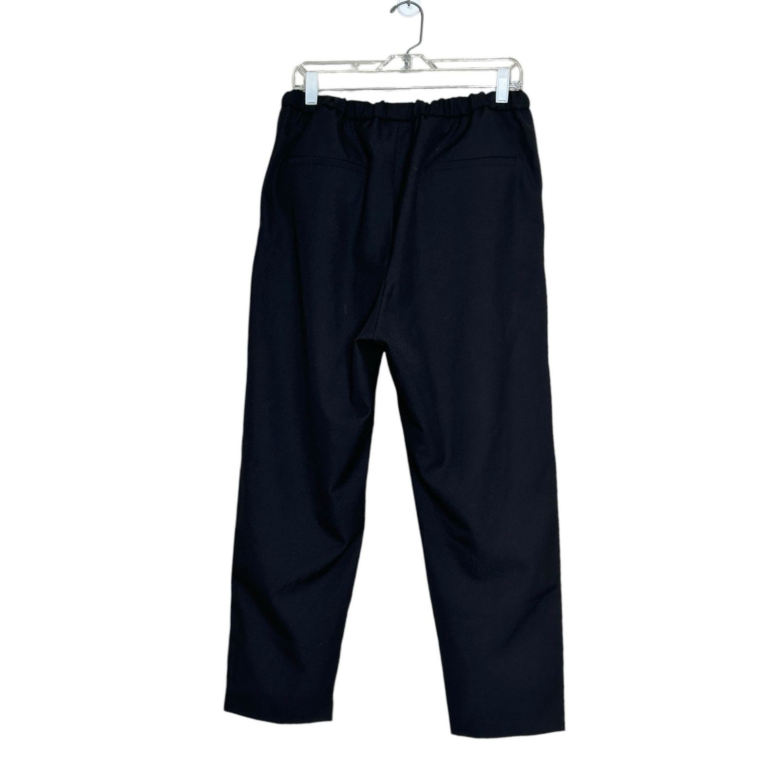 Zara Zara black pull on waist tie ankle pants size XL Size 36" / US 14 / IT 50 - 2 Thumbnail
