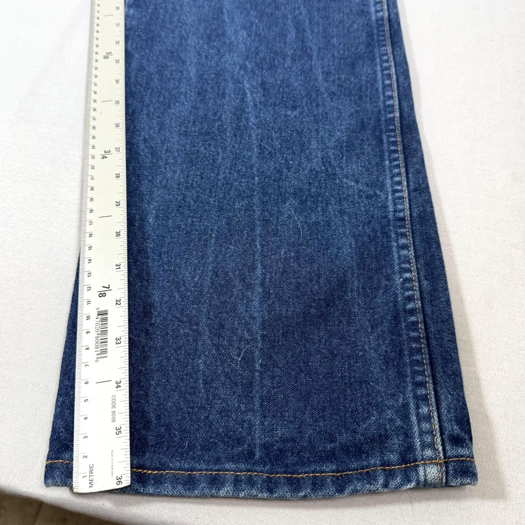 Wrangler Wrangler FR Jeans Men 36x36 Blue Flame Resistant Relaxed Fit Denim Pants Straight Leg Workwear Jeans Size US 36 / EU 52 - 5 Thumbnail