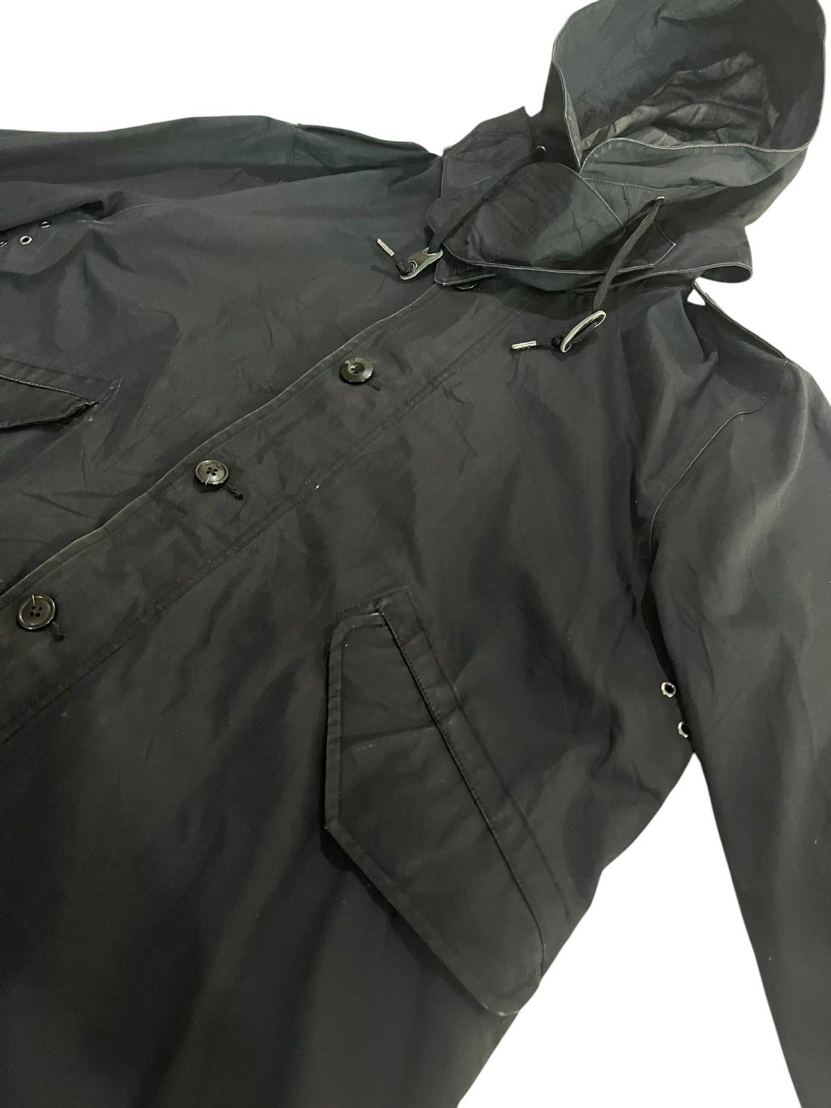 Jil Sander Vintage Uniqlo Jil Sander Blocktech Fishtail Parka Hoodie Size US XL / EU 56 / 4 - 6 Thumbnail