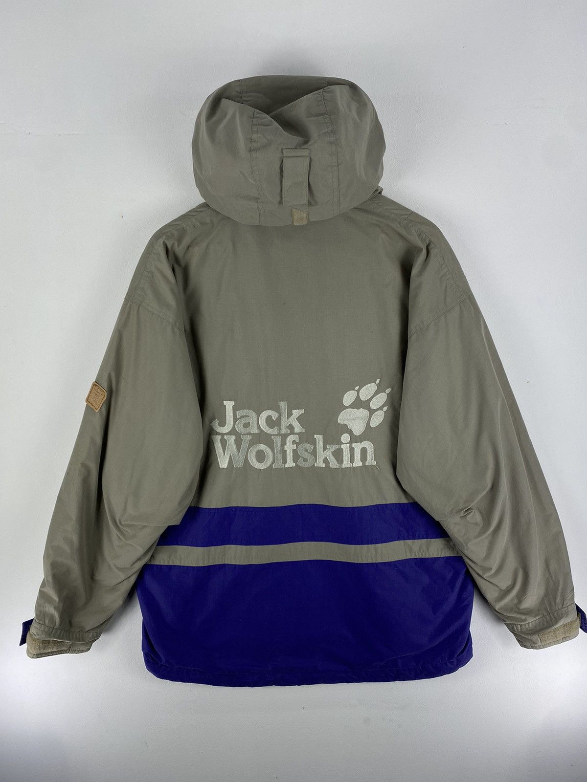 Jack Wolfskin Vintage 90s Windbraker Jack Wolfskin Big Logo Embroidery Size US L / EU 52-54 / 3 - 4 Thumbnail