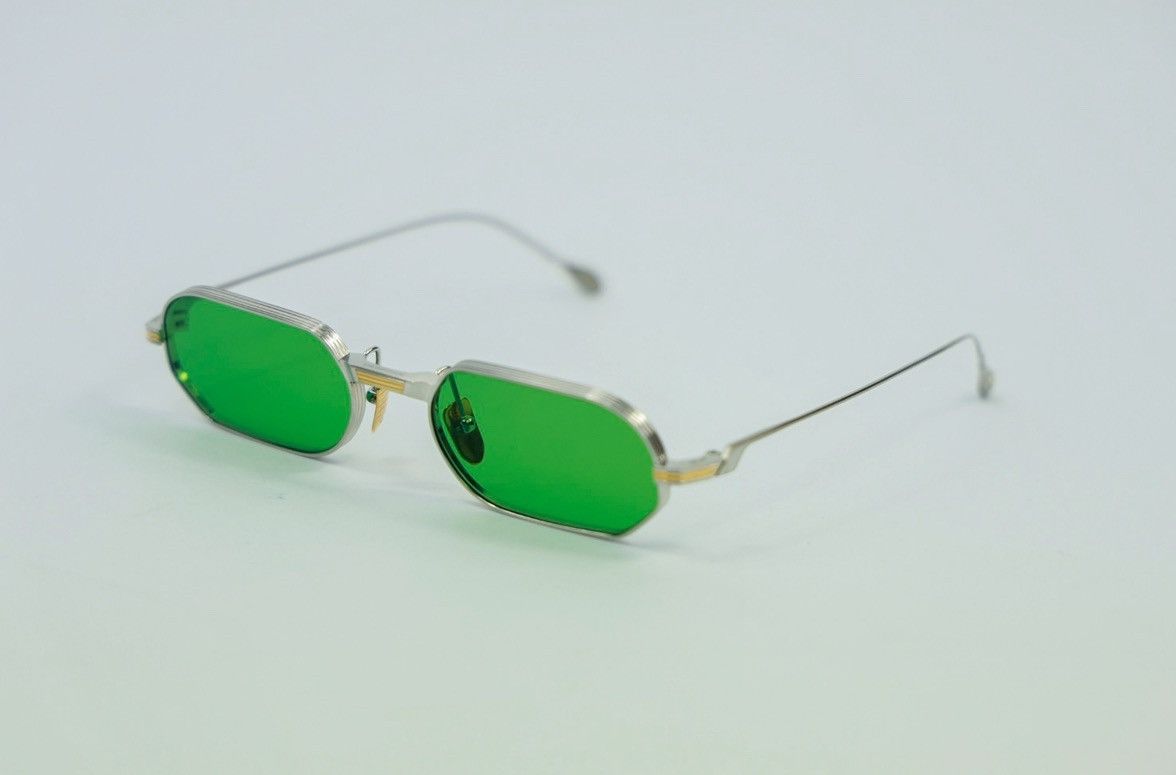 Jacques Marie Mage GREEN LENSE THE SIDEWALK DOCTOR SUNGLASSES Size ONE SIZE - 2 Thumbnail