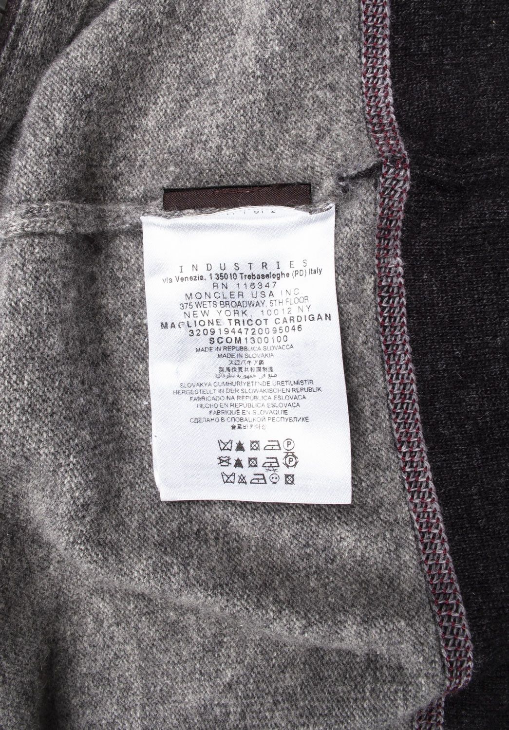Moncler Moncler Men Hoodie Cashmere Blend Knit Top Size M, S1112 Size US M / EU 48-50 / 2 - 8 Thumbnail