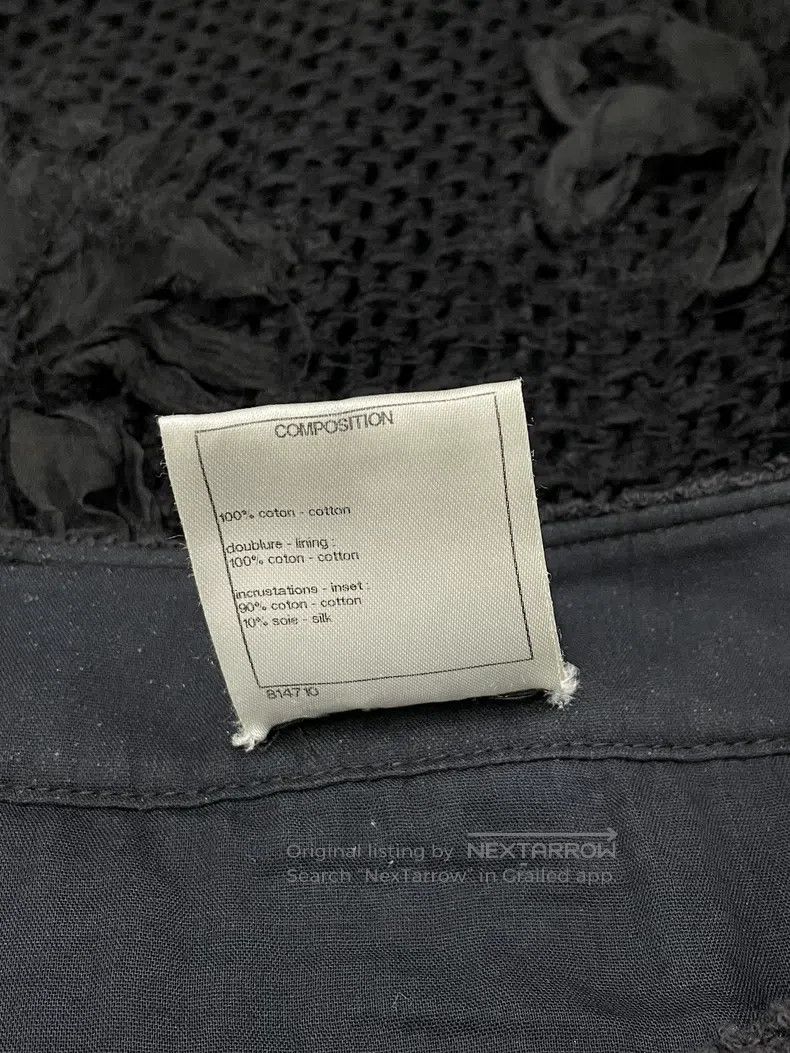 Chanel Chanel Black camelia embroidered woven lace-up suspender d Size XS / US 0-2 / IT 36-38 - 6 Thumbnail