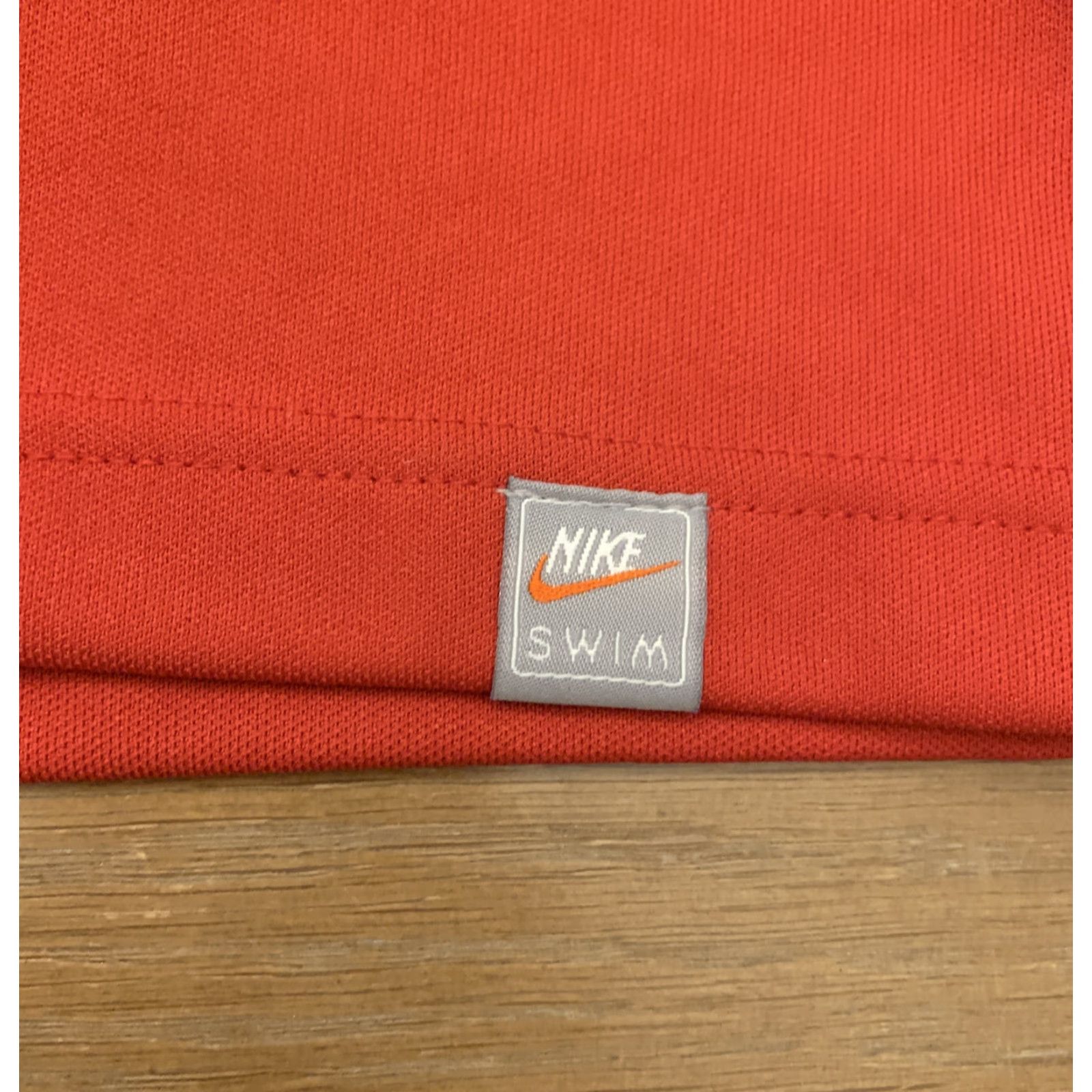 Nike NIKE Swim Lifeguard Shirt Moisture Wicking Adult XL Red Activewear Size US XL / EU 56 / 4 - 2 Thumbnail