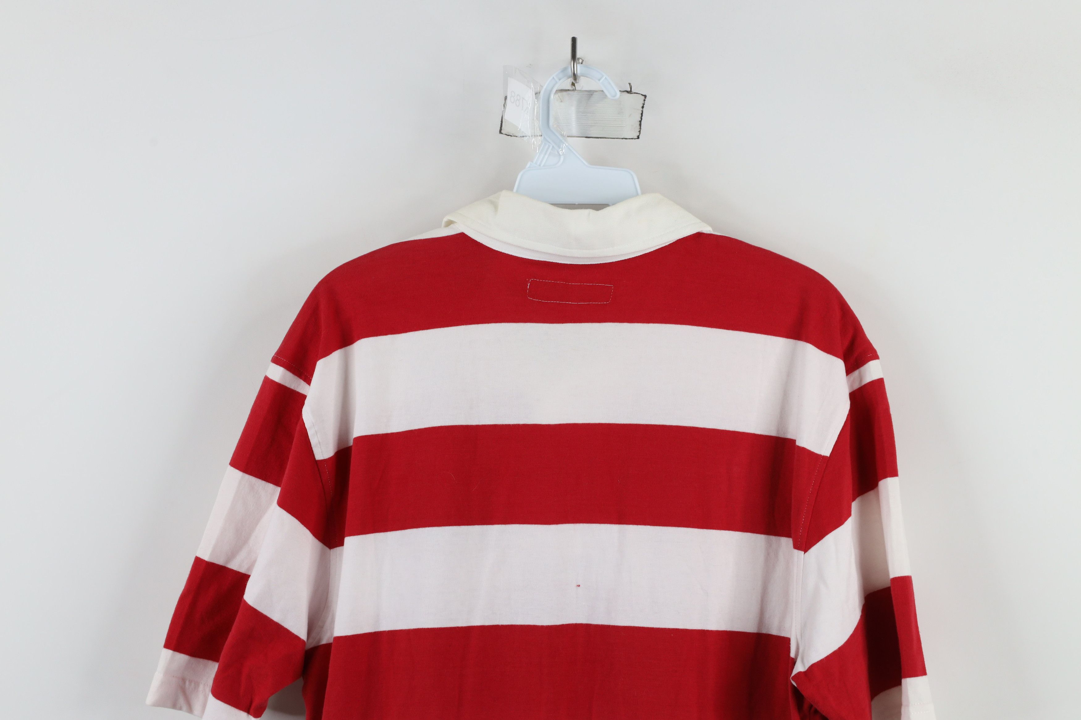 Vintage Deadstock Vintage 90s Spell Ohio State University Rugby Polo Size US M / EU 48-50 / 2 - 10 Thumbnail