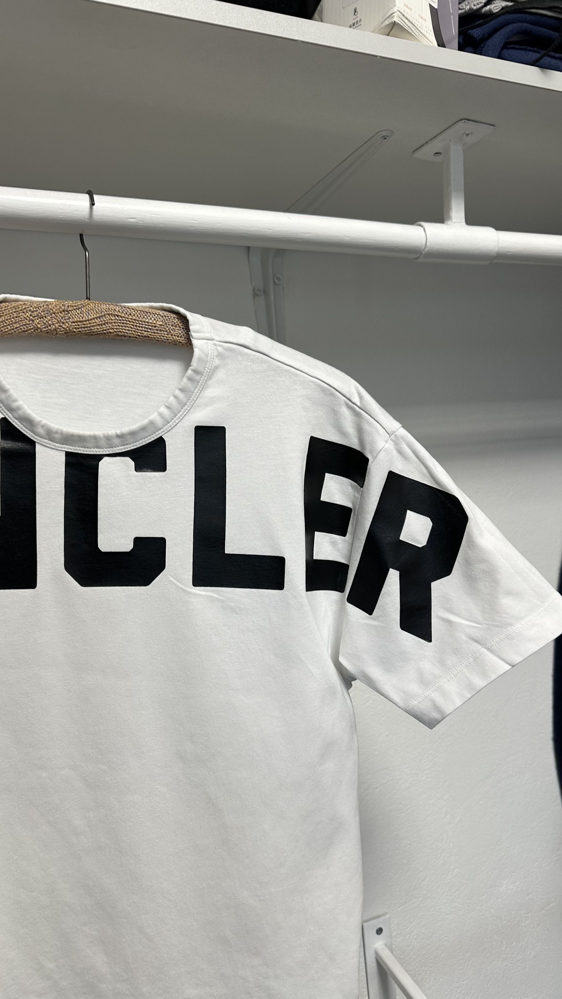 Moncler Moncler Top Hokuri Short Sleeve T-Shirt Big Logo Size US M / EU 48-50 / 2 - 4 Thumbnail