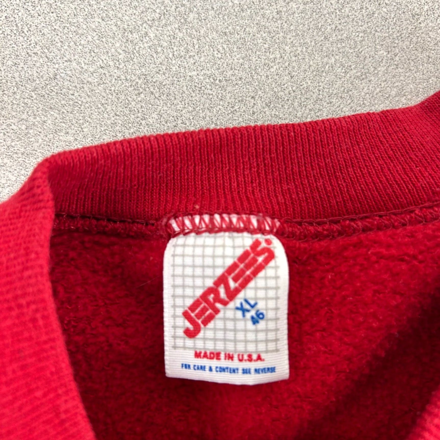 Jerzees VINTAGE Jerzees Beaver Creek Festival Atwood Kansas Crewneck Sweatshirt Red XL Men Graphic Print Pullover Cotton Polyester Knitted USA Size US XL / EU 56 / 4 - 4 Thumbnail