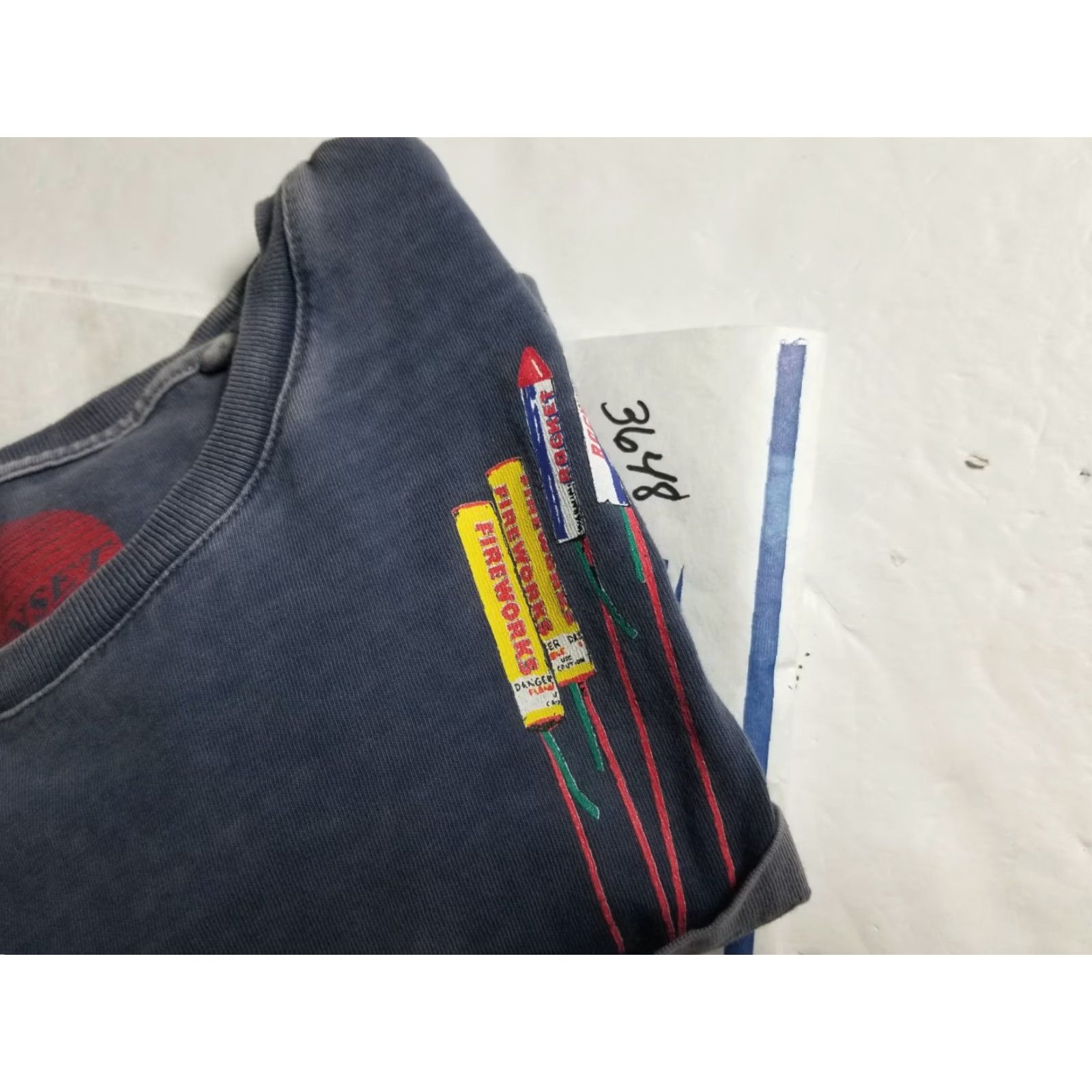 Lucky Brand Lucky Brand Mens T-Shirt Pocket Tee Gray Sunset Wash Medium Size US M / EU 48-50 / 2 - 8 Thumbnail