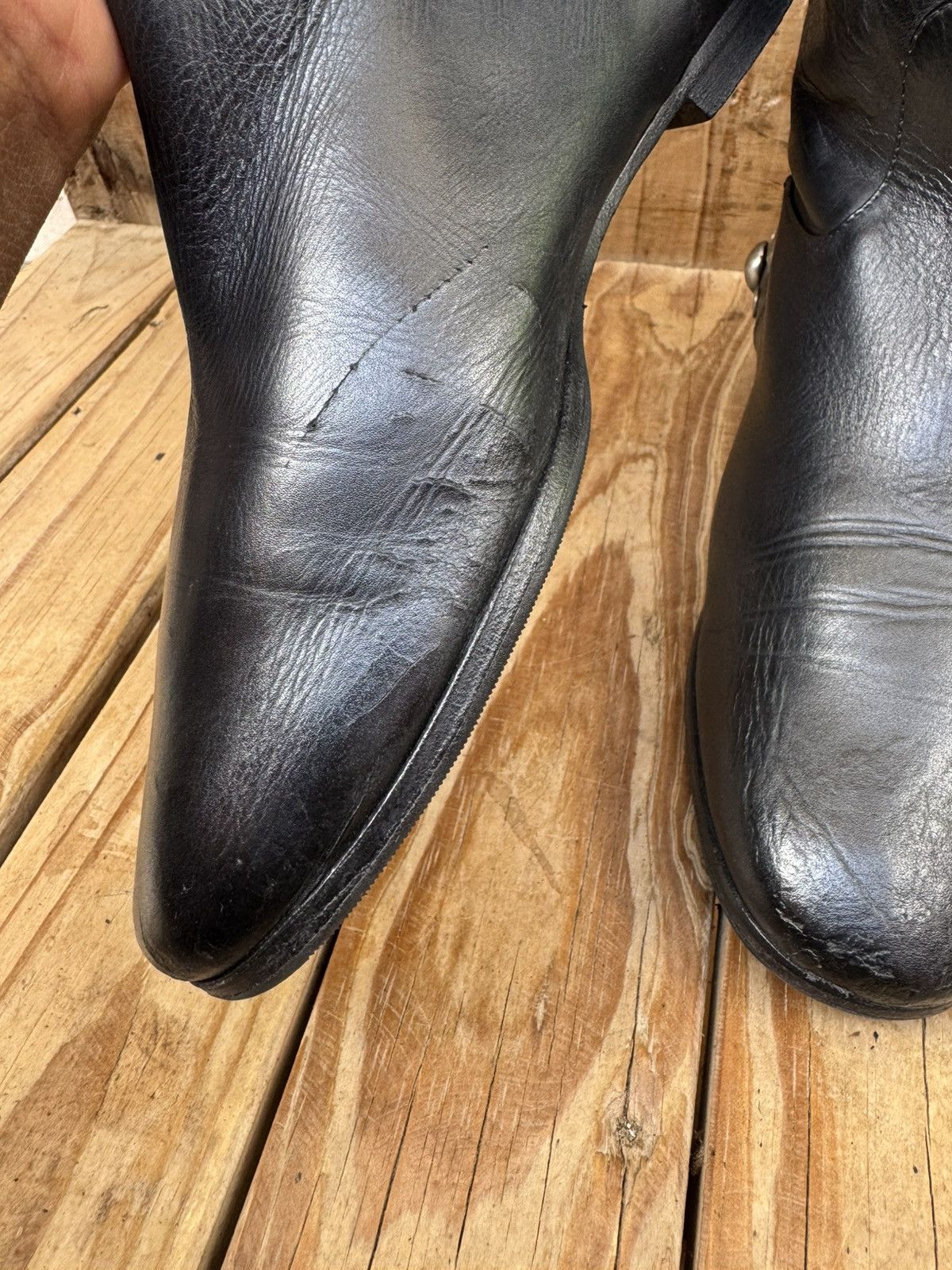 Gucci Gucci black women’s leather boots sz EUR 35.5 USA 5.5 Size US 5.5 / IT 35.5 - 6 Thumbnail