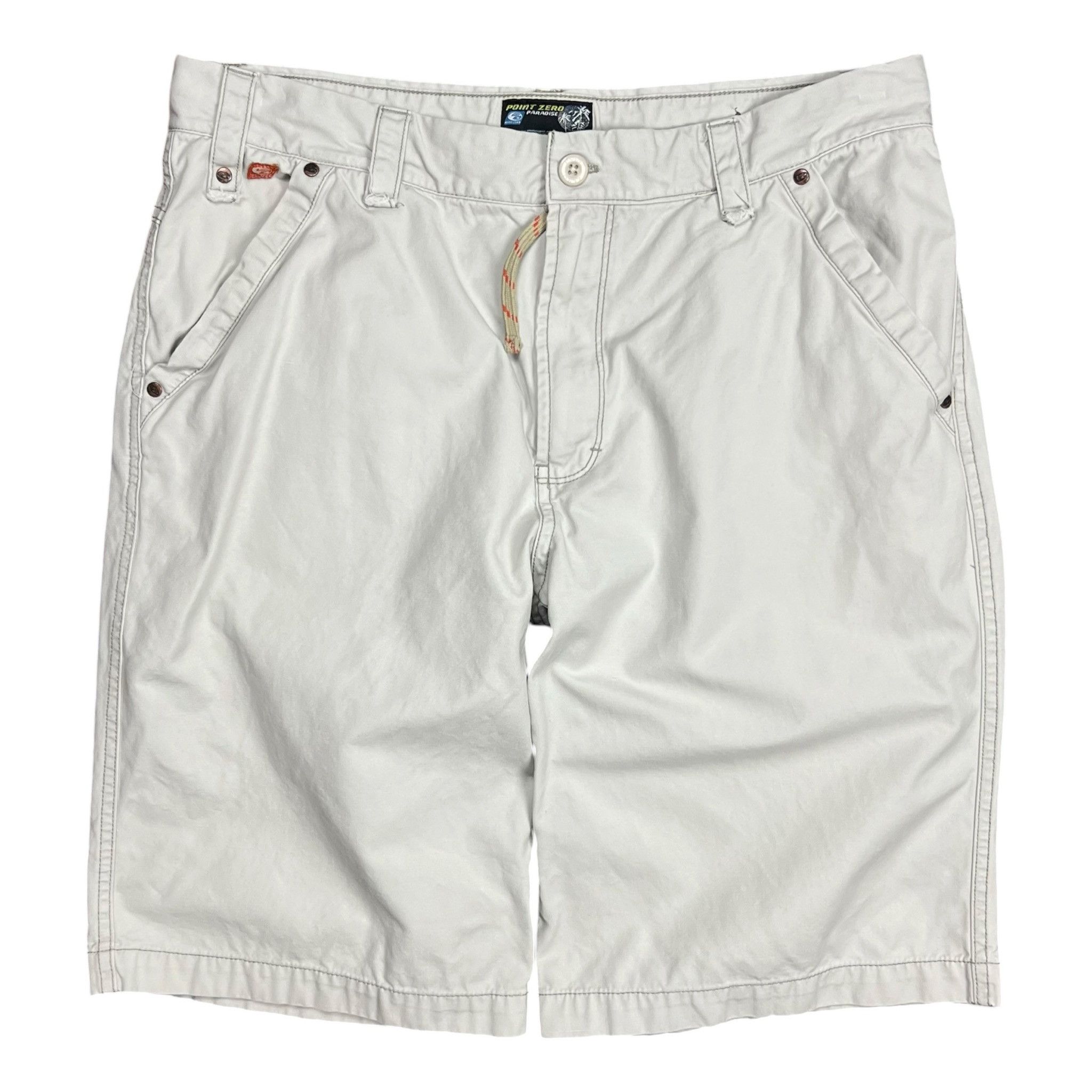 Point Zero Vintage Y2K Point Zero Paradise Casual Shorts - 36” Size US 36 / EU 52 - 1 Thumbnail