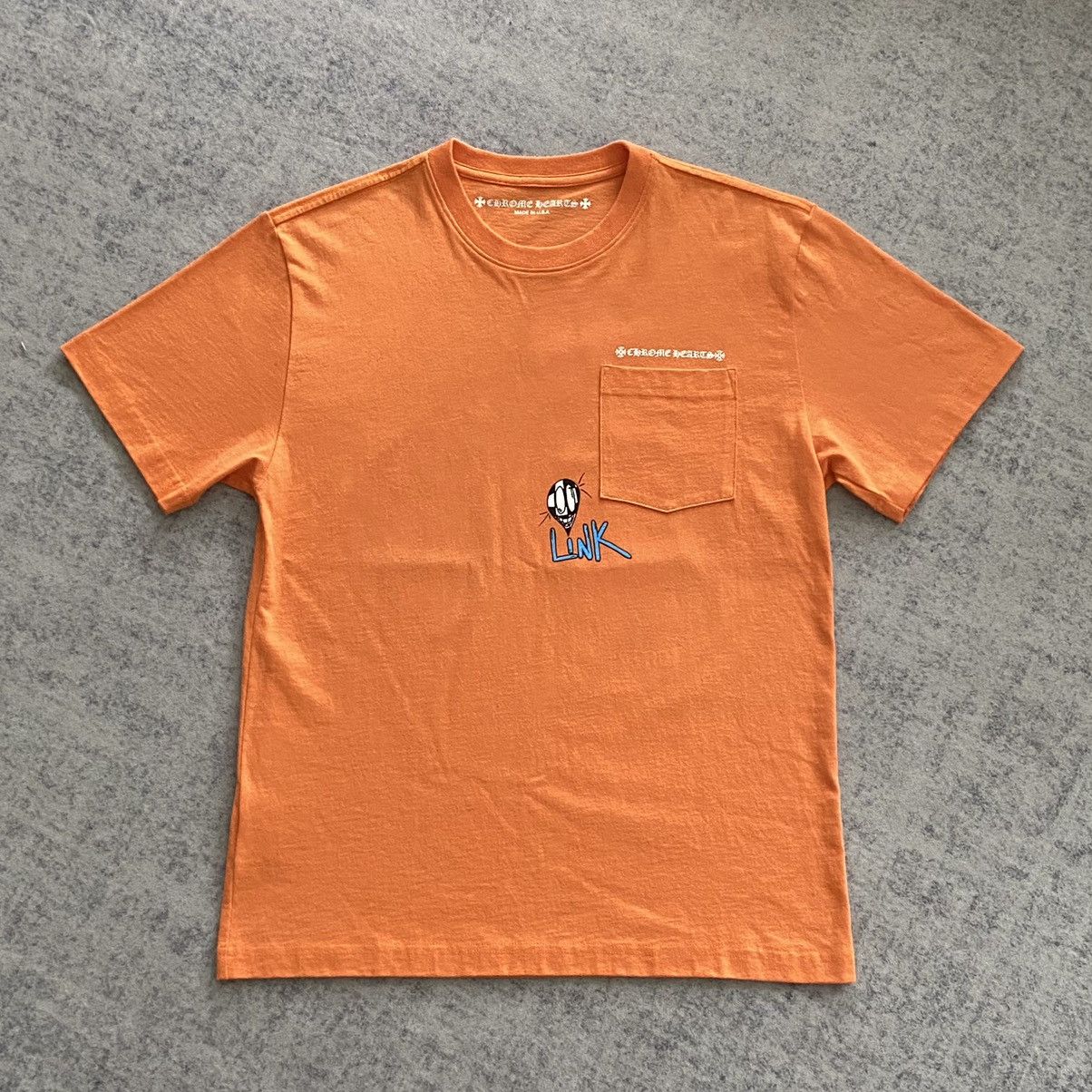 Chrome Hearts CHROME HEARTS Matty Boy Link Build T Shirt ORANGE Size US M / EU 48-50 / 2 - 1 Thumbnail