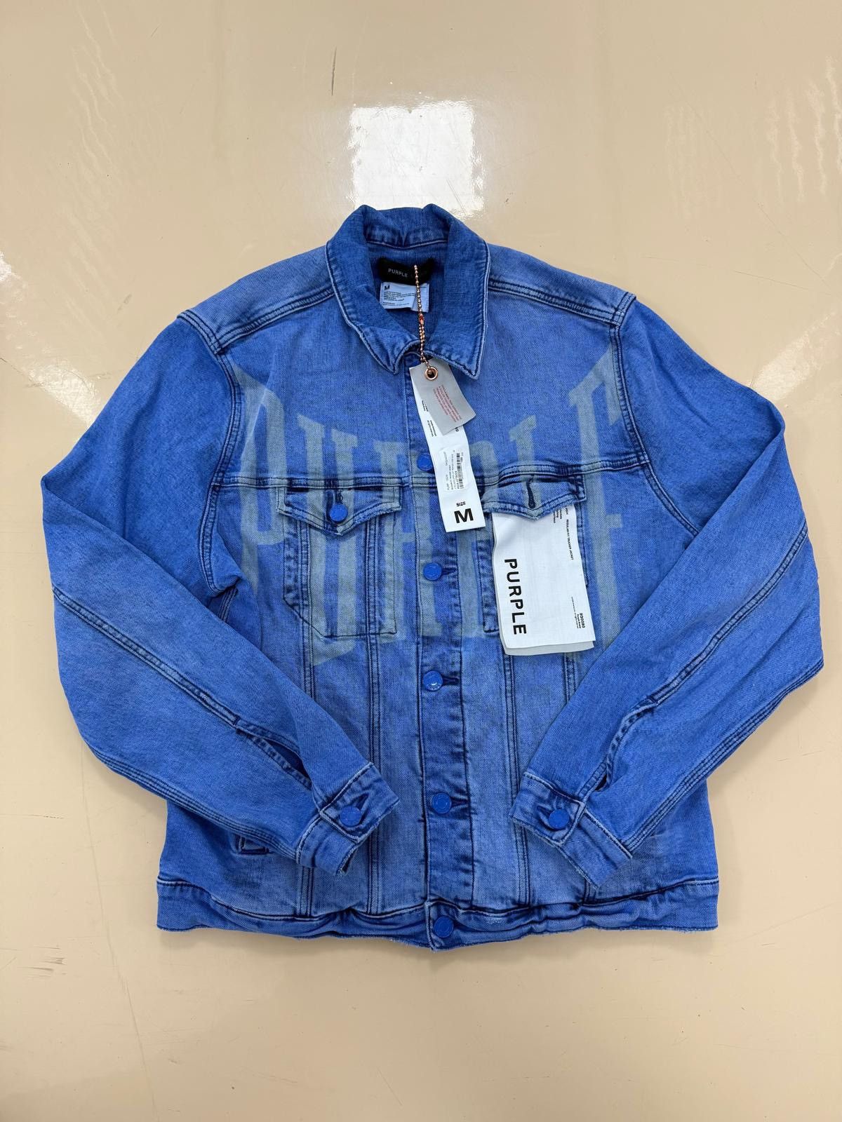 Purple Brand Purple Brand Denim Jacket Size US M / EU 48-50 / 2 - 1 Thumbnail
