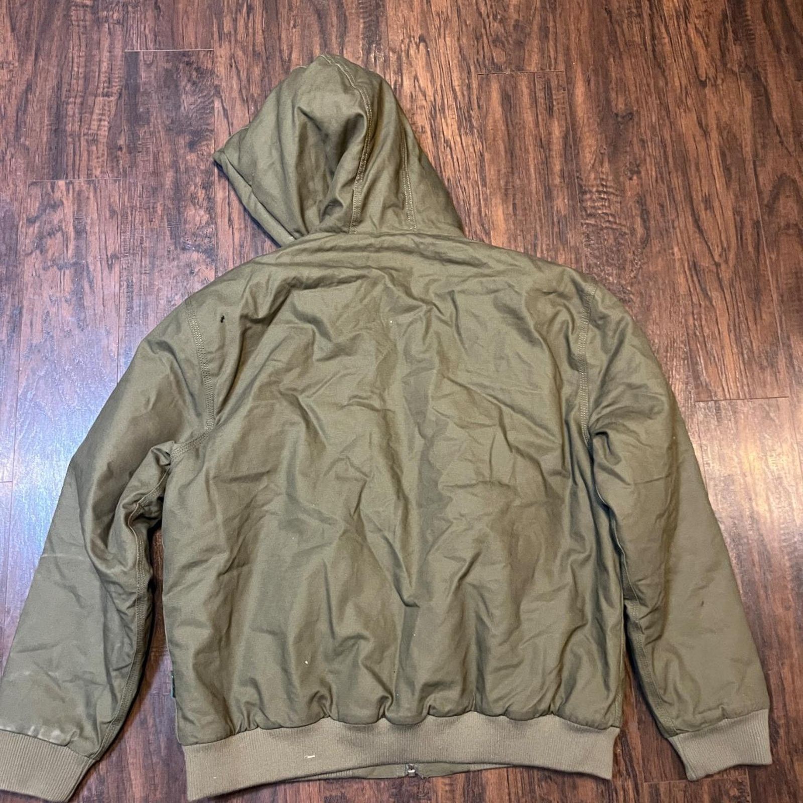 Woolrich Woolen Mills Vintage WoolRich Flannel Lined hooded jacket Size US L / EU 52-54 / 3 - 3 Thumbnail