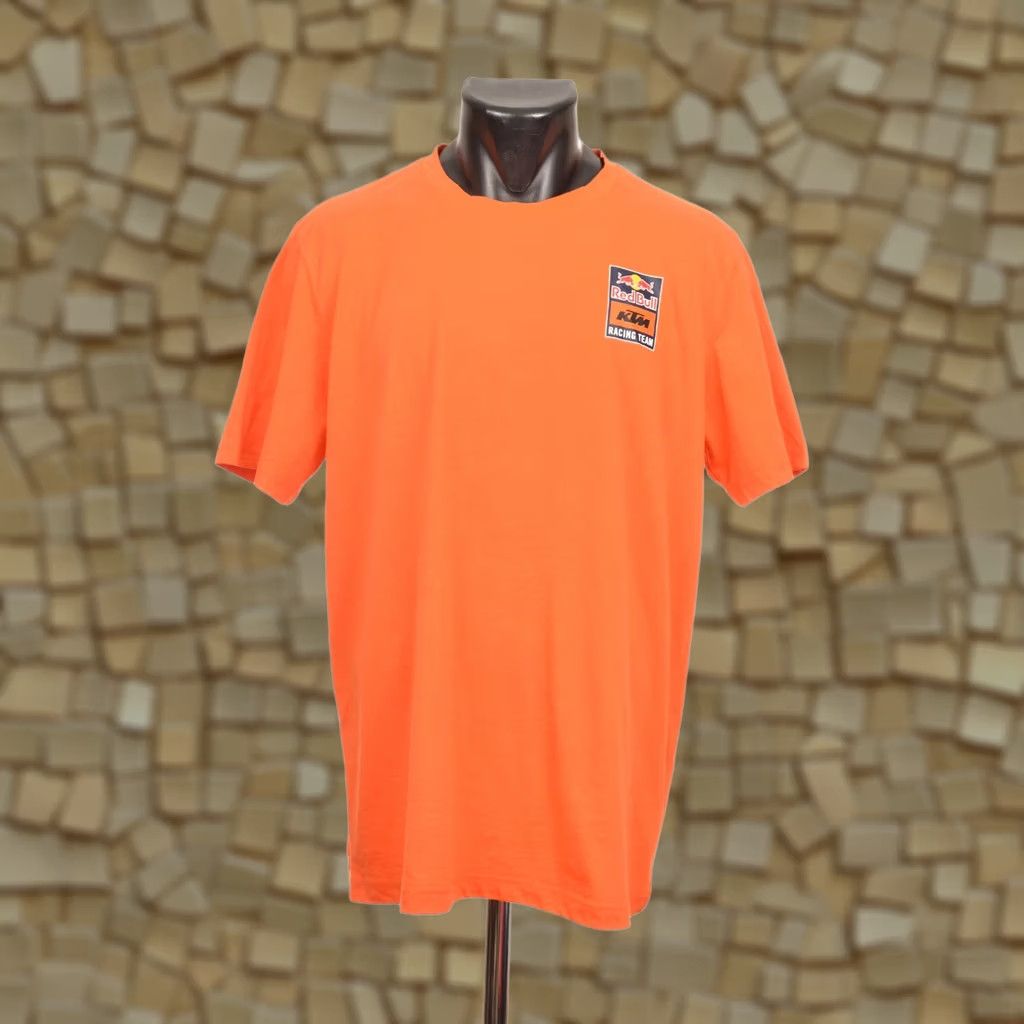 Vintage VINTAGE Red Bull KTM Back Print Orange Racing T-Shirt Tee KTM22019 Size EUR L Size US XL / EU 56 / 4 - 1 Thumbnail