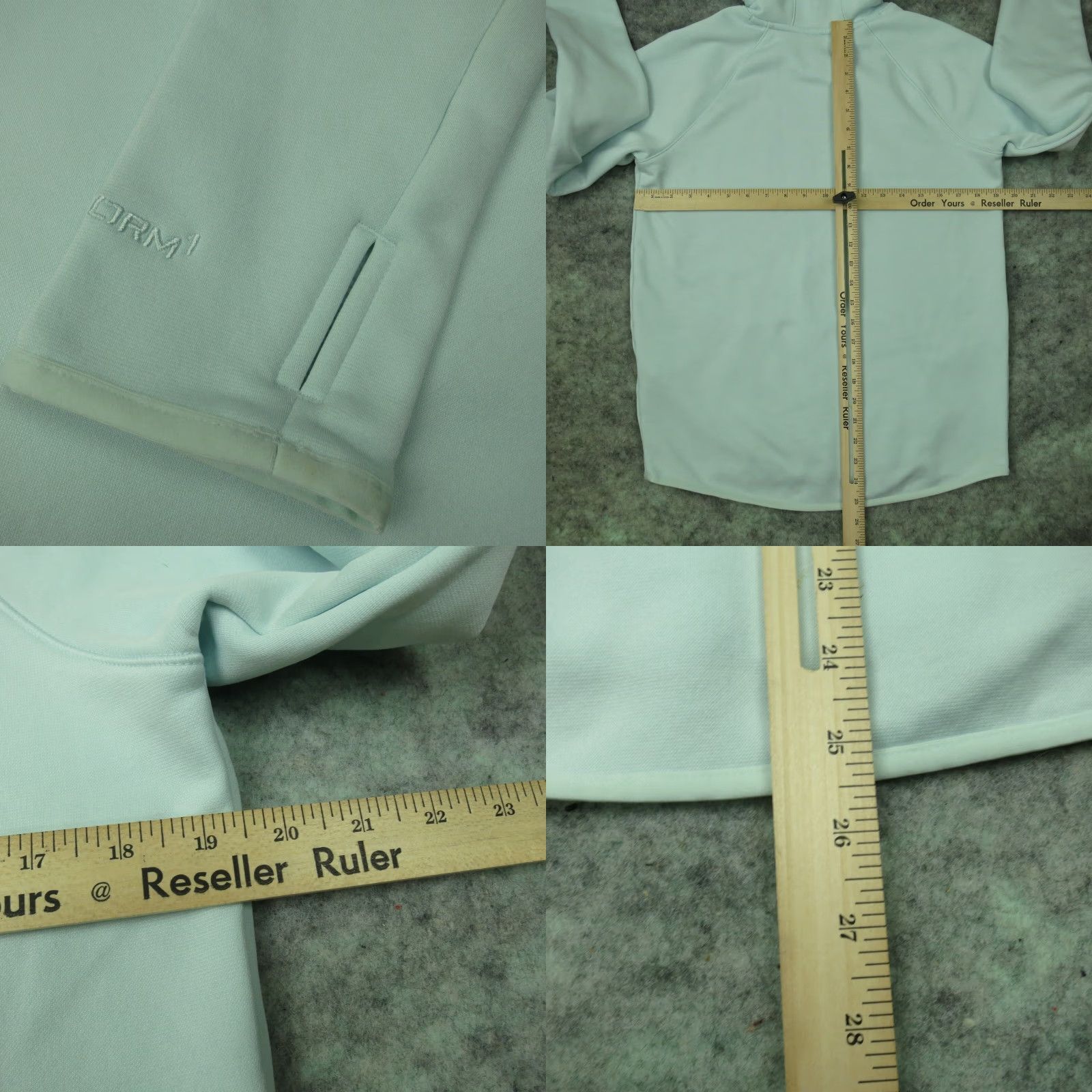 Under Armour Under Armour Hoodie Womens Small Teal Coldgear Storm Loose Fit Sweater Size S / US 4 / IT 40 - 8 Thumbnail