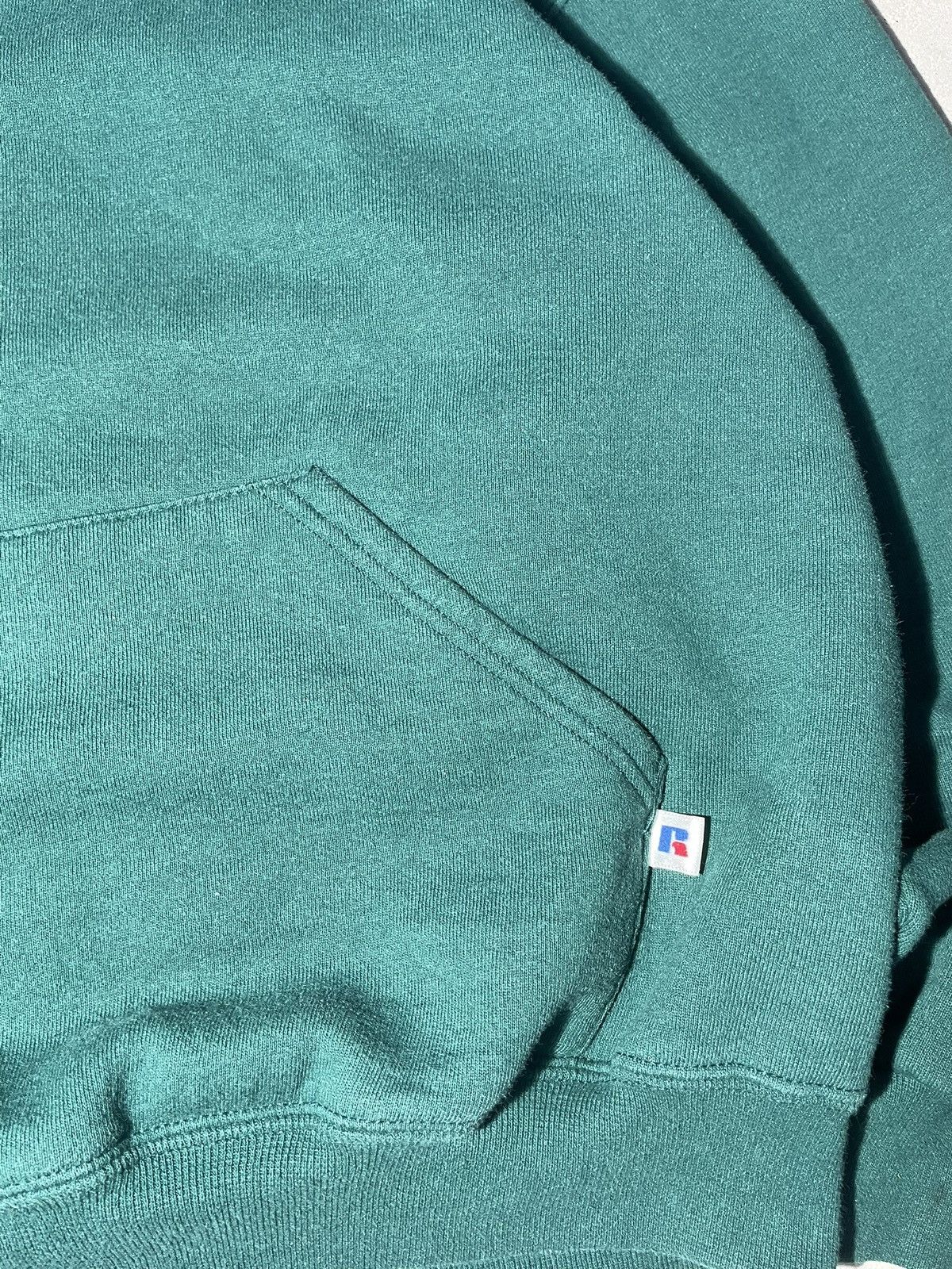 If Six Was Nine × Russell Athletic × Vintage Vintage Green Russell Athletic Hoodie Size US M / EU 48-50 / 2 - 3 Thumbnail