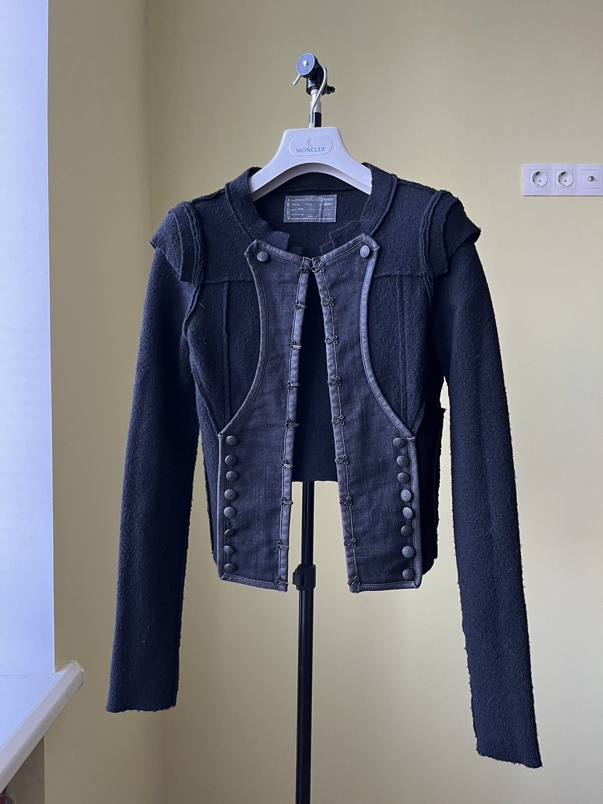 image of Allsaints Wool Jacket in Black, Women's (Size Small)