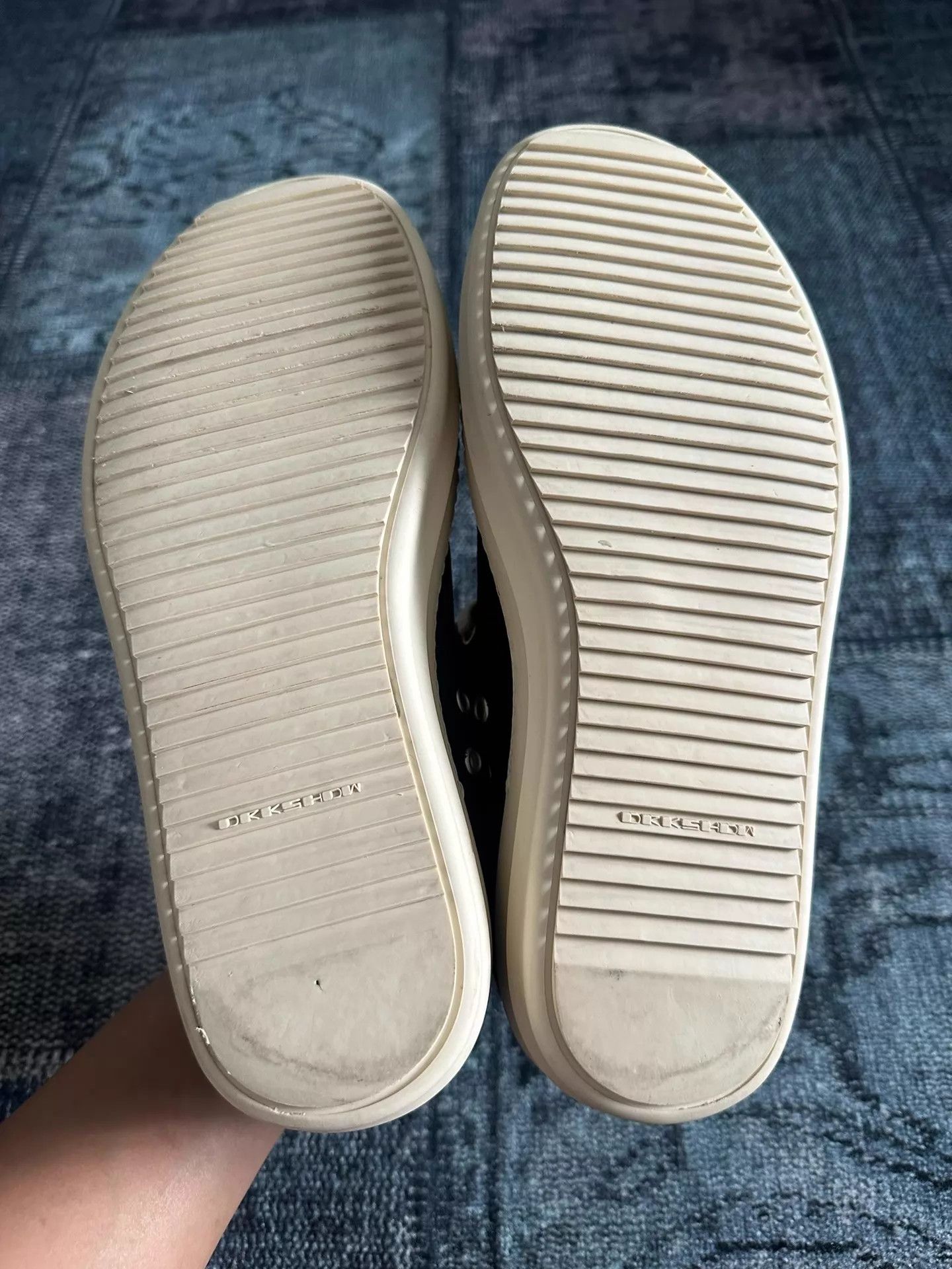 Rick Owens Rick Owens Double Stitch Gradient Low Top 42.5 Size US 9.5 / EU 42-43 - 7 Thumbnail