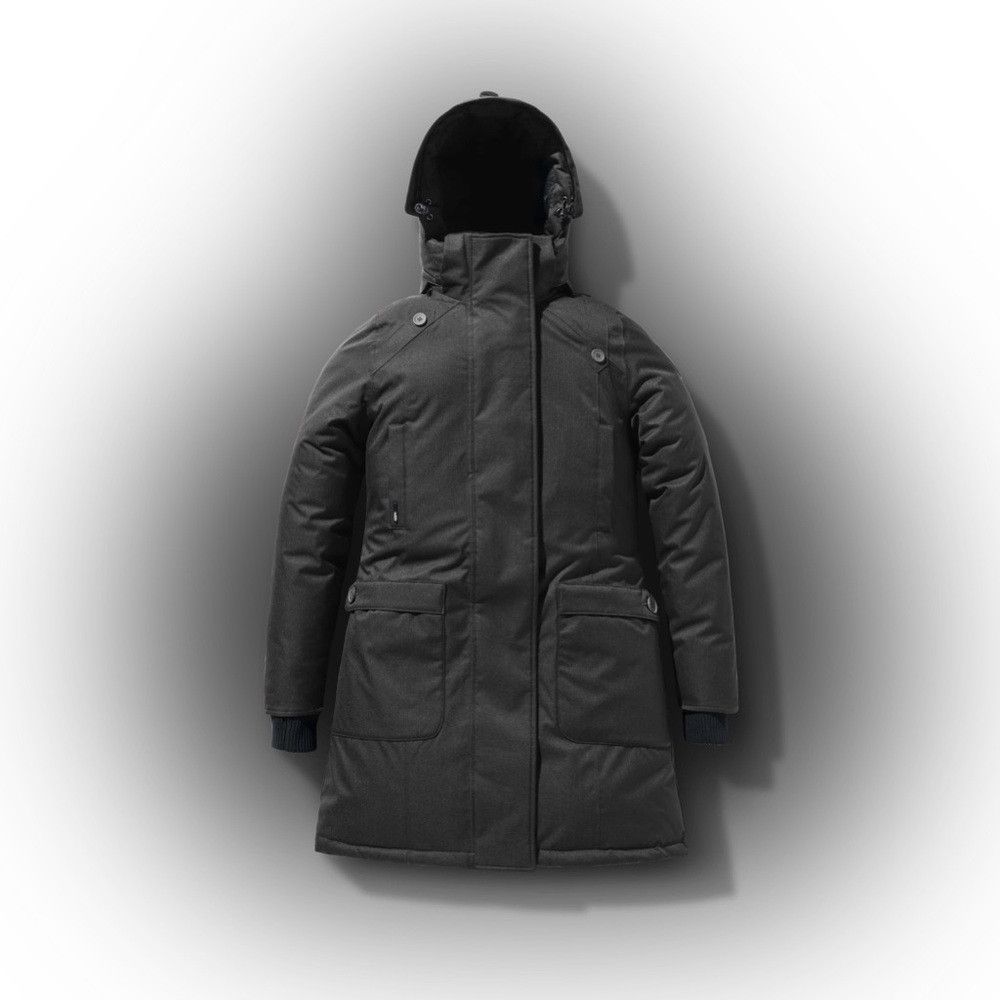 Nobis × Vintage NOBIS Merideth Furless Womens Parka Jacket Insulated Medium Size M / US 6-8 / IT 42-44 - 2 Thumbnail